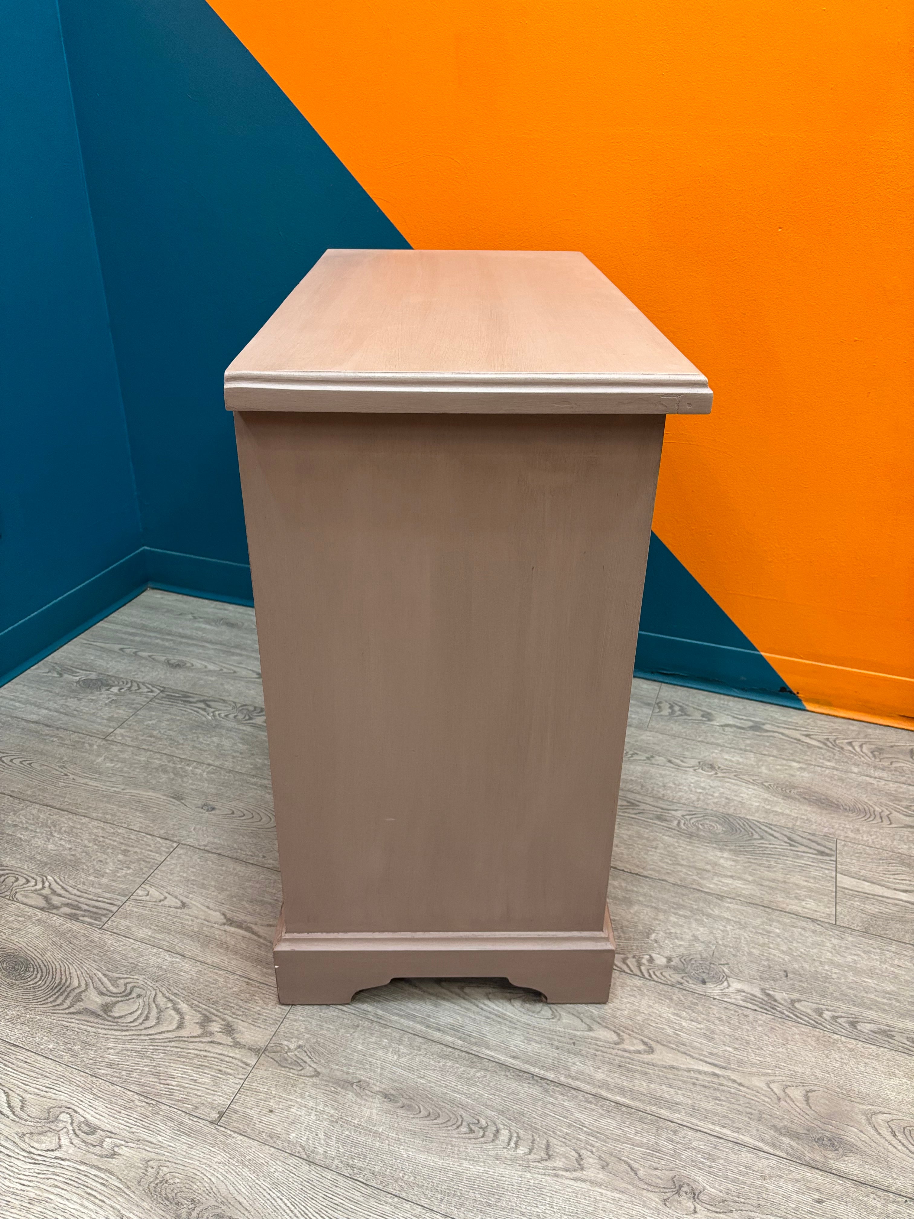 Wood Grey Cabinet