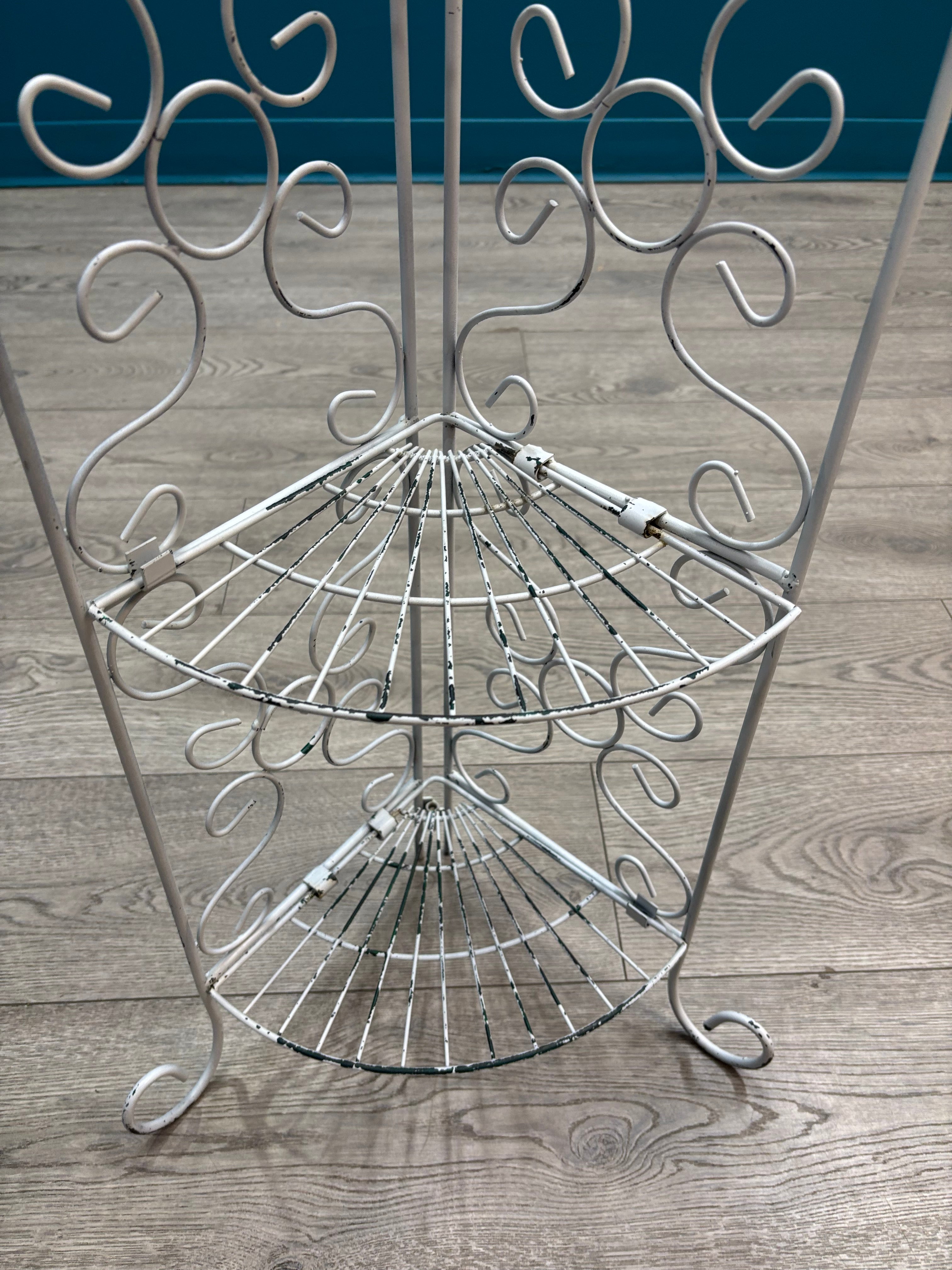 3 Tier Corner Folding Shelf