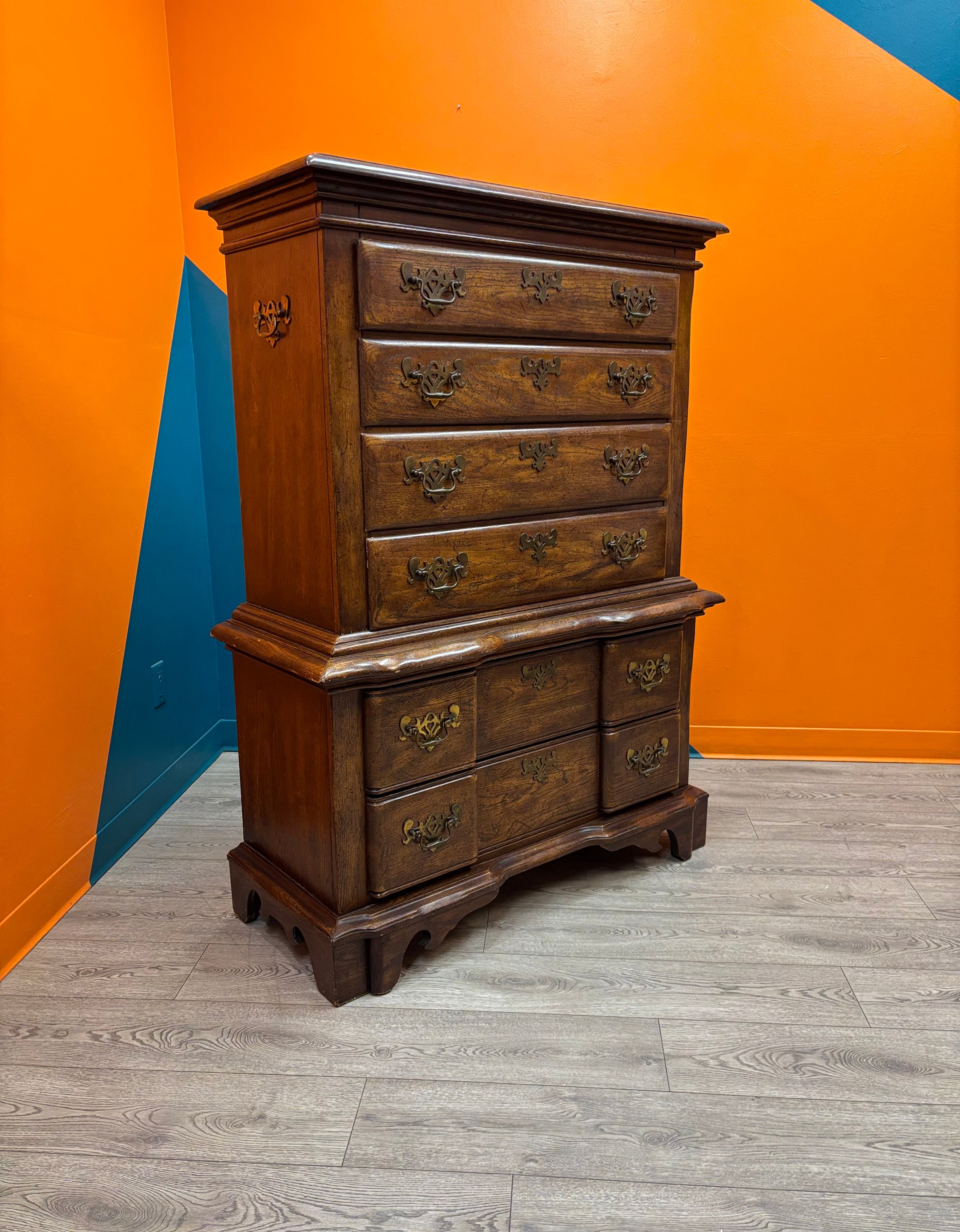 Solid Wood 6 Drawer Dresser