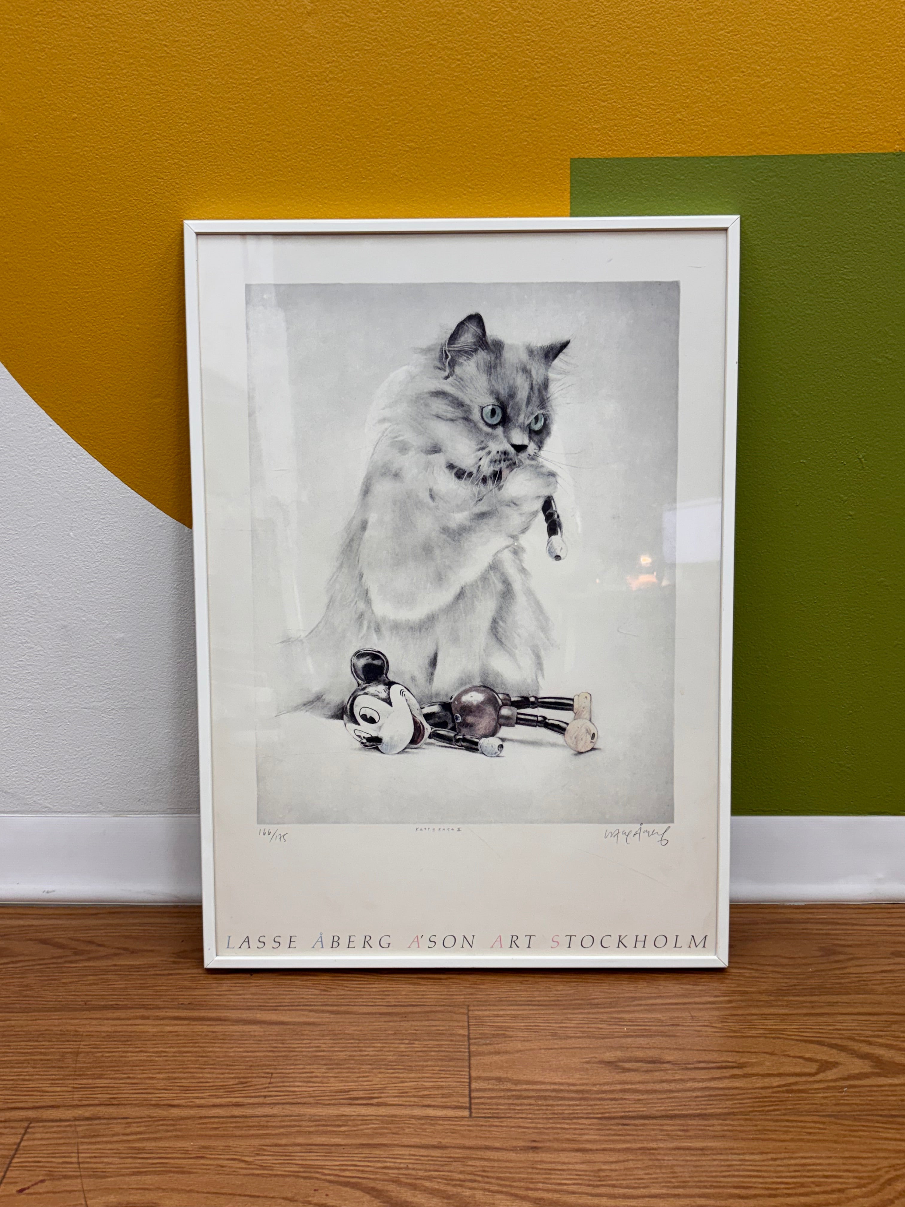 Cat and Rat ll Framed Print