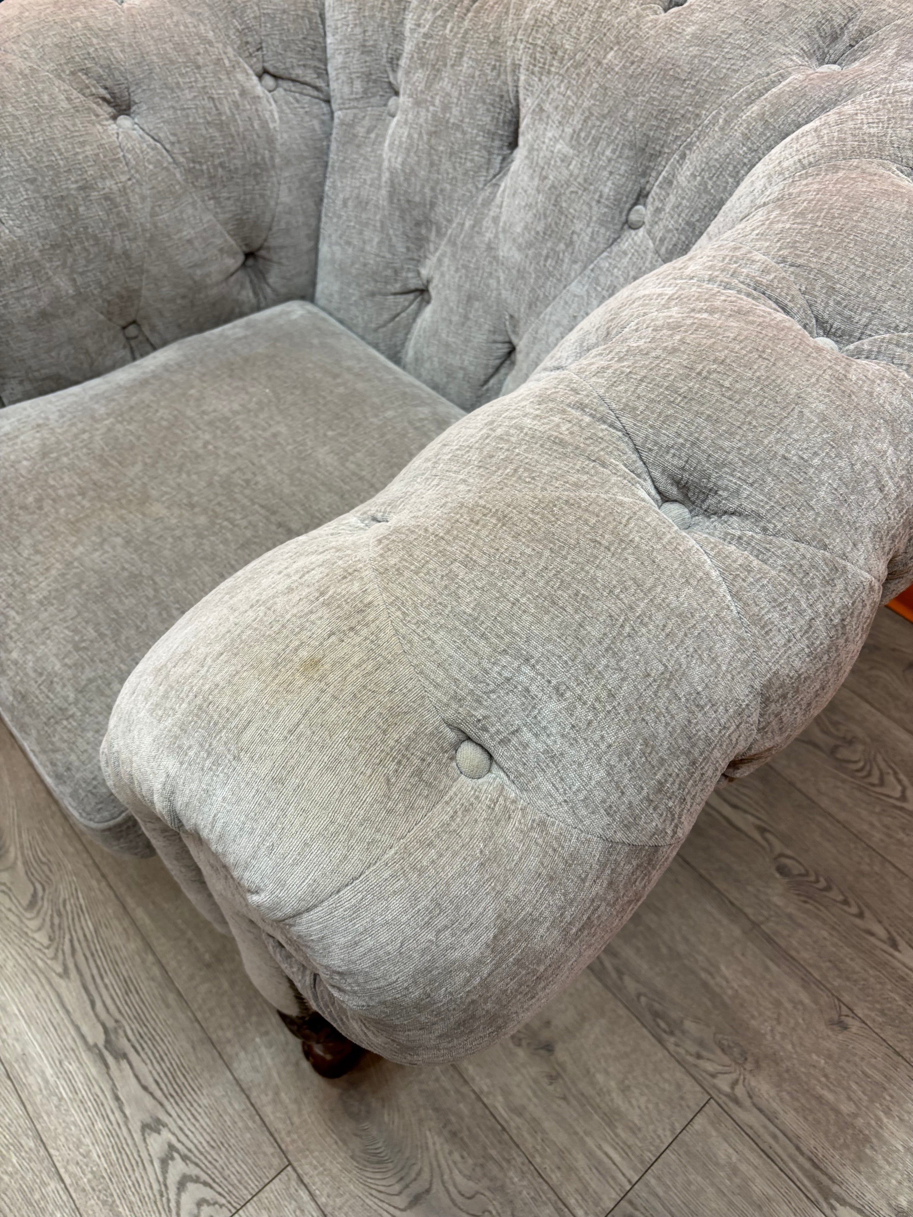Large Tufted Armchair