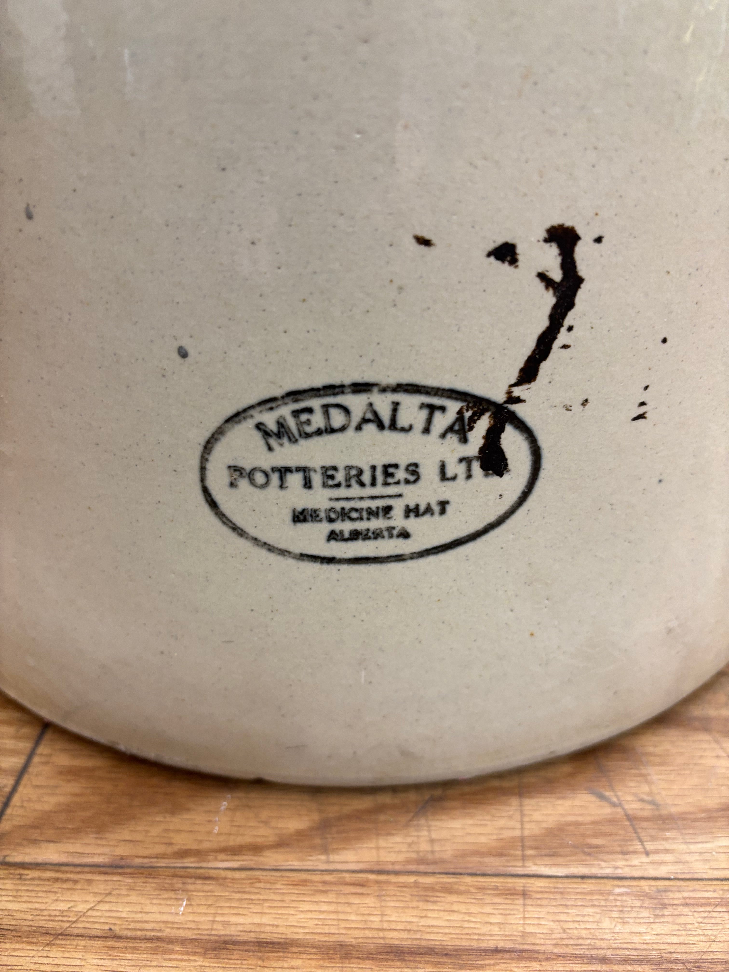 Medalta 8 Gallon Pottery Crock