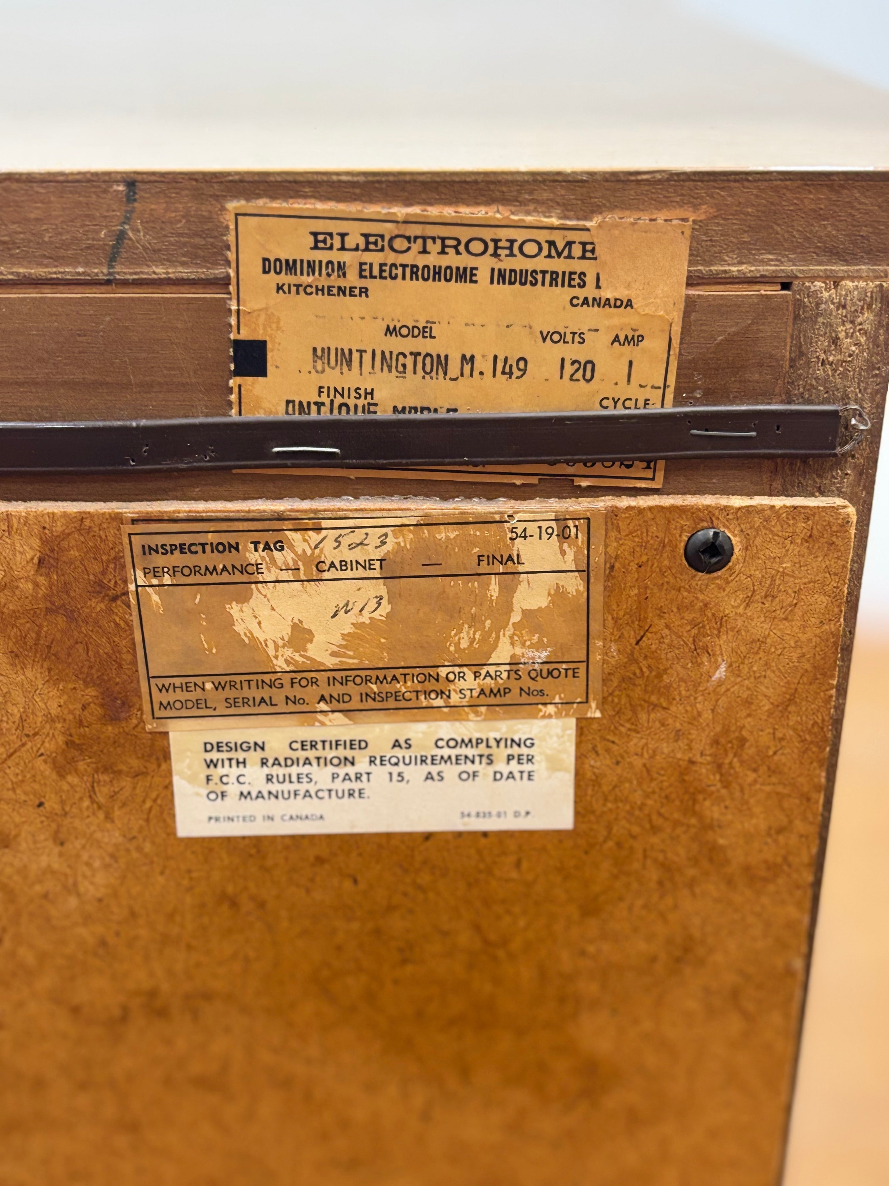 Deilcraft Record Player Cabinet