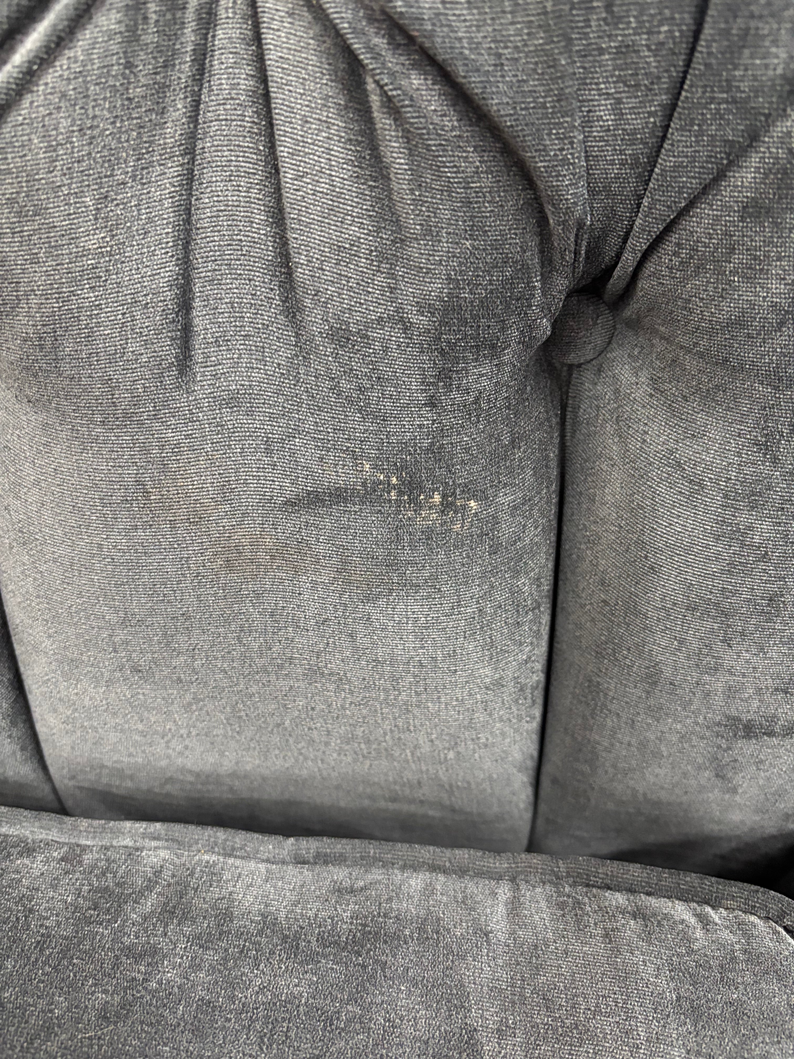 Blue Tufted Sofa (2 available)