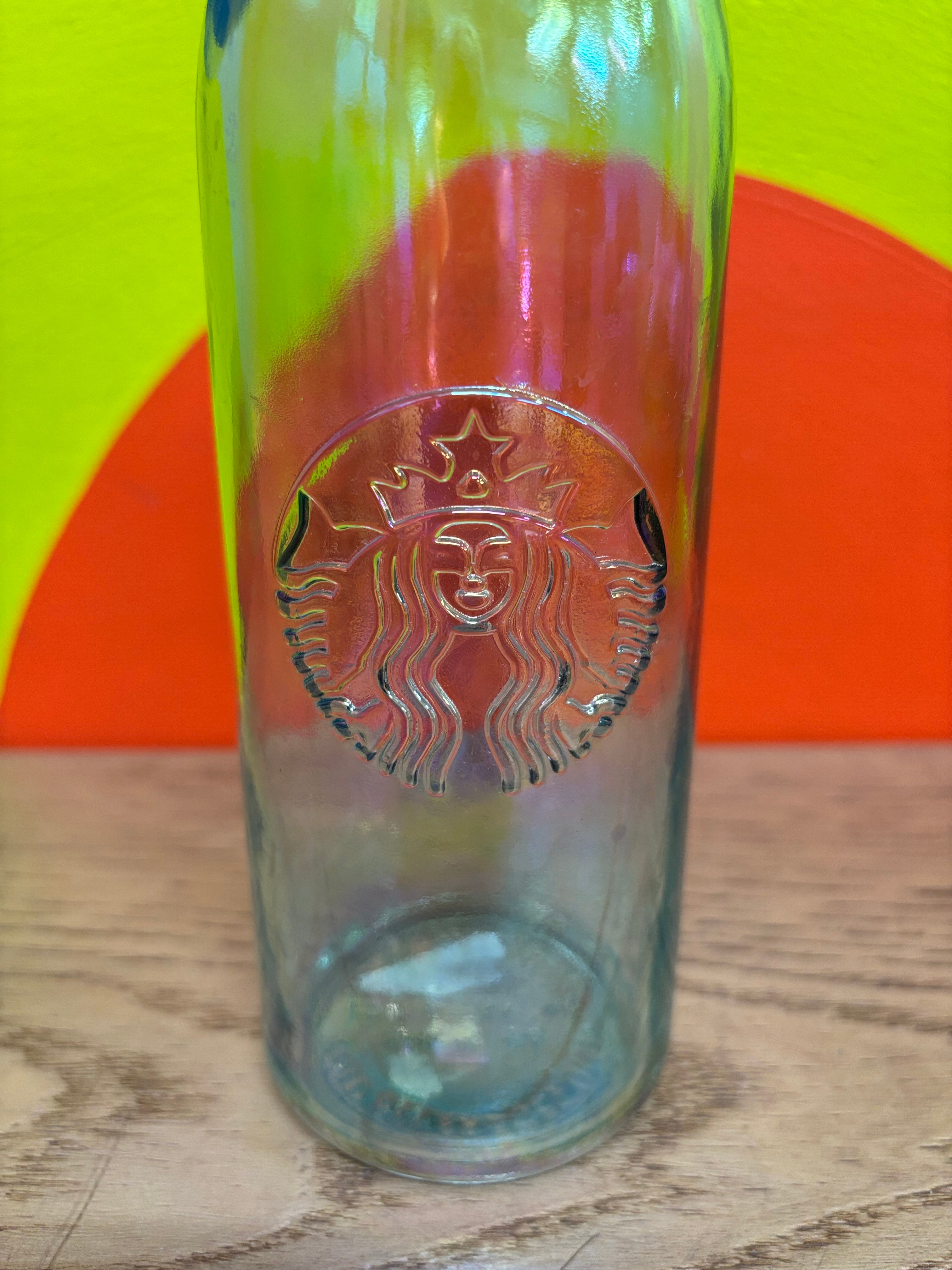 Starbucks Iridescent Recycled Glass Water Bottle - 591ml