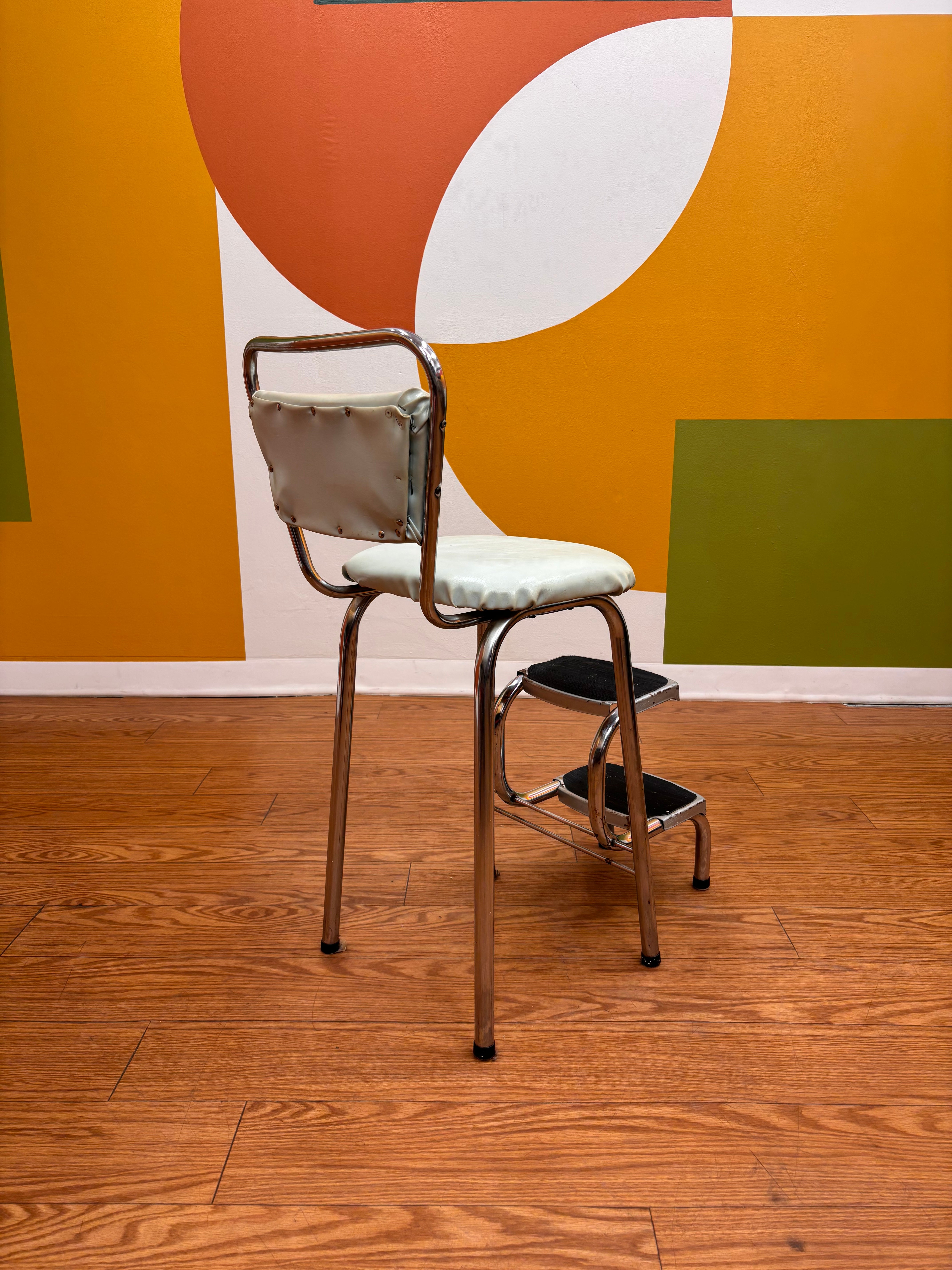 Step Stool Folding Chair