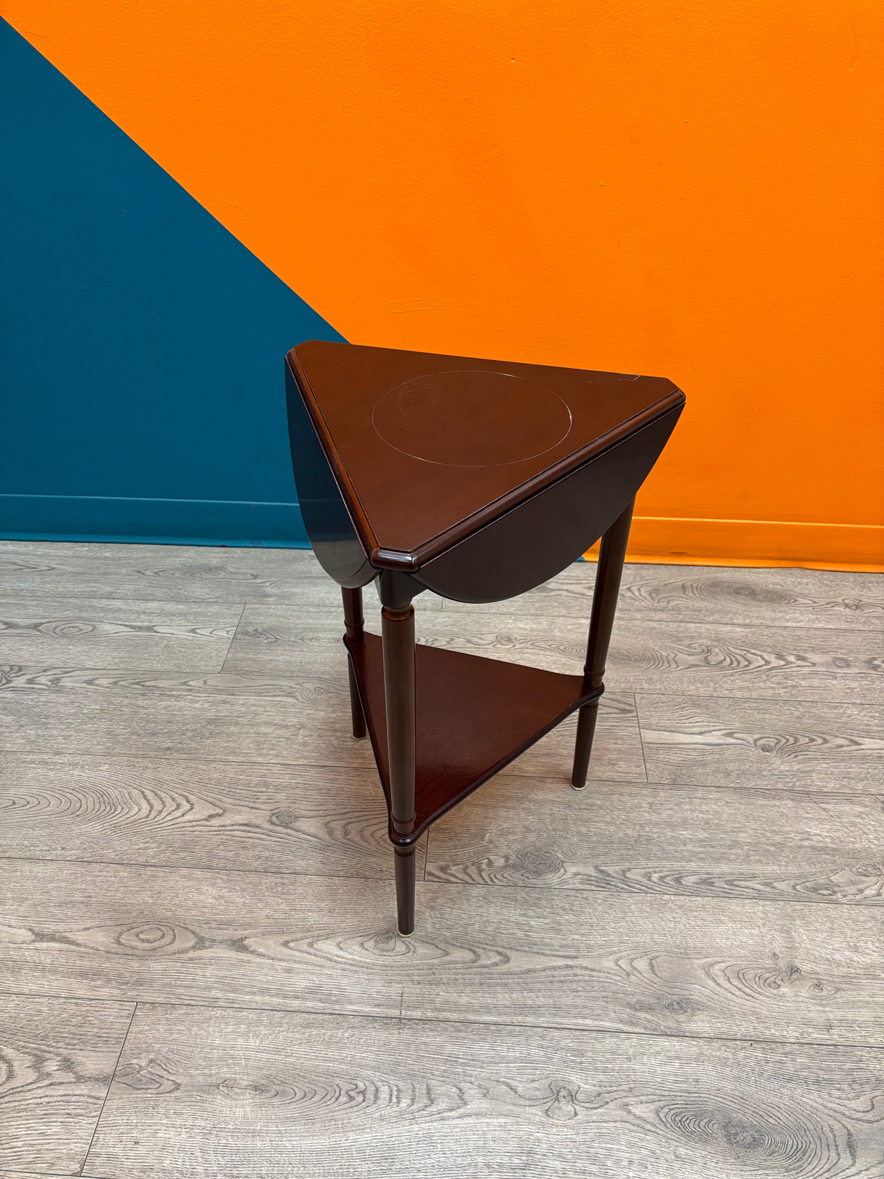 Triple Drop Leaf Folding Side Table (Bombay)