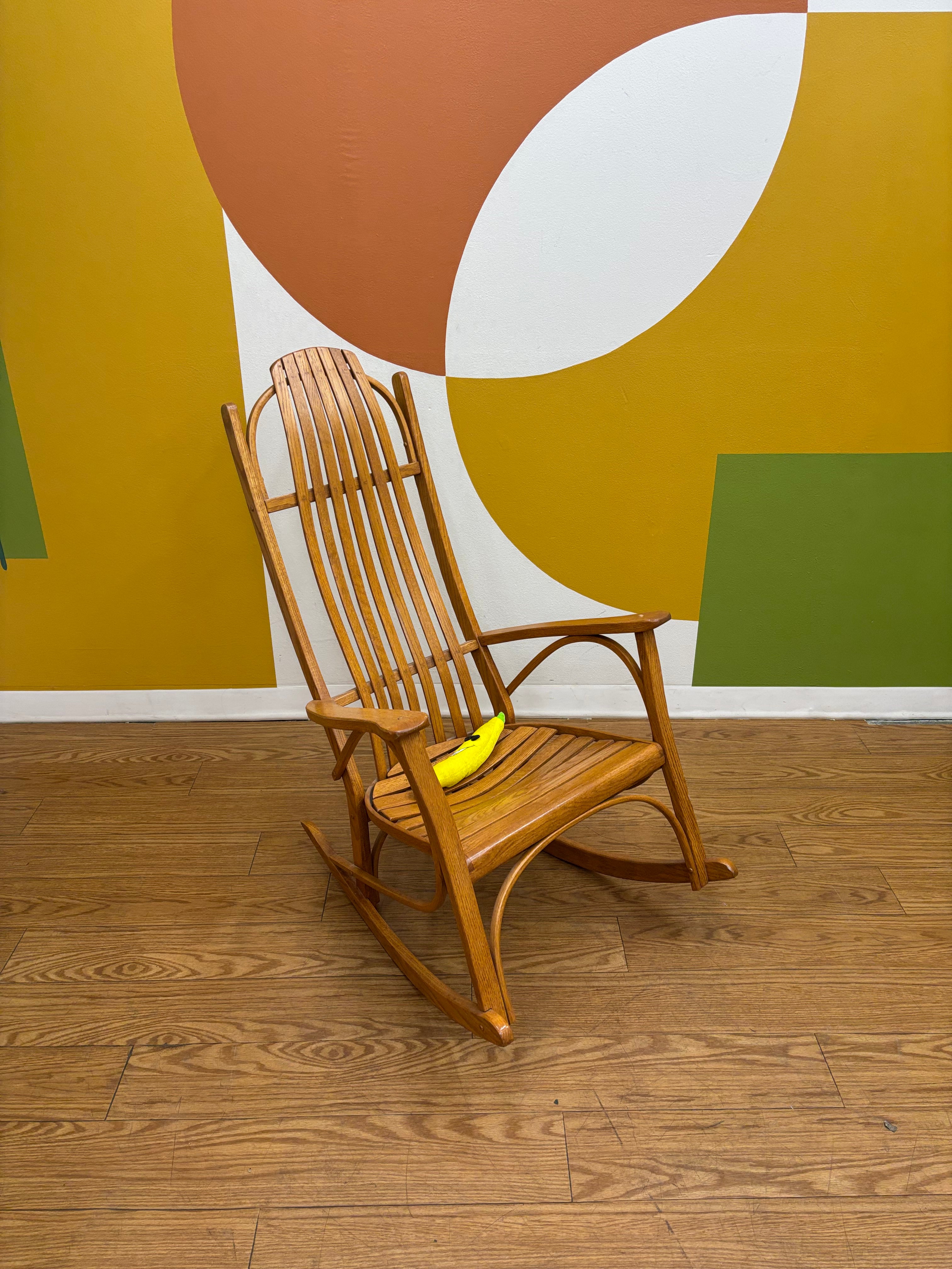 Wood Bentwood Rocking Chair
