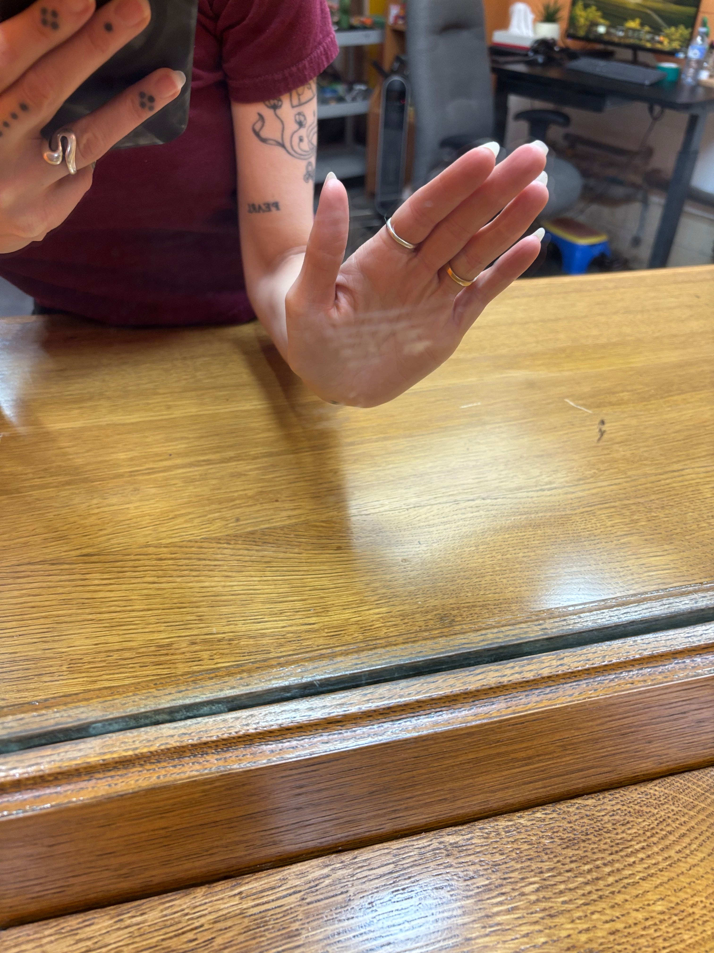 Large Wood Buffet