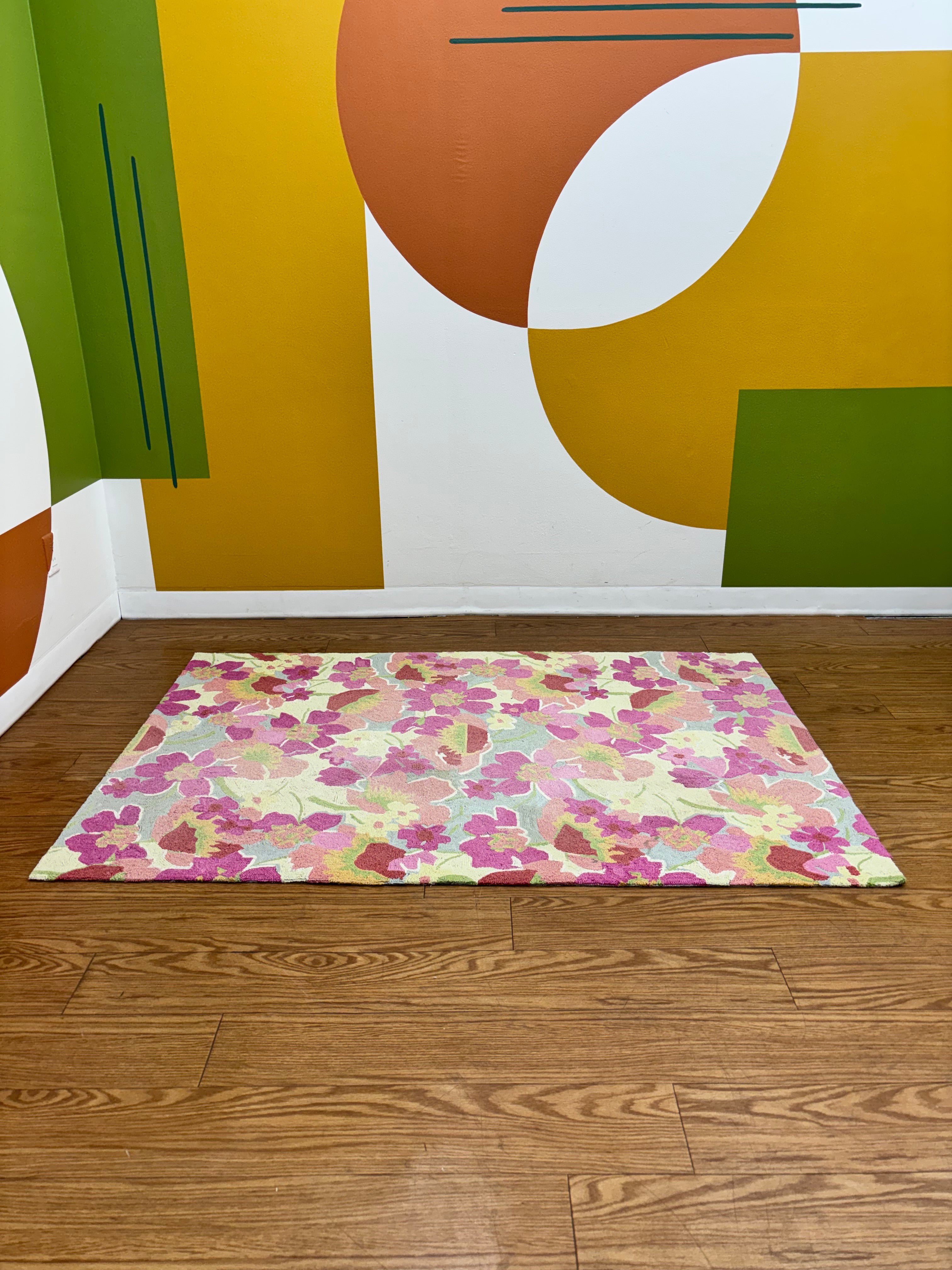 Floral Area Rug