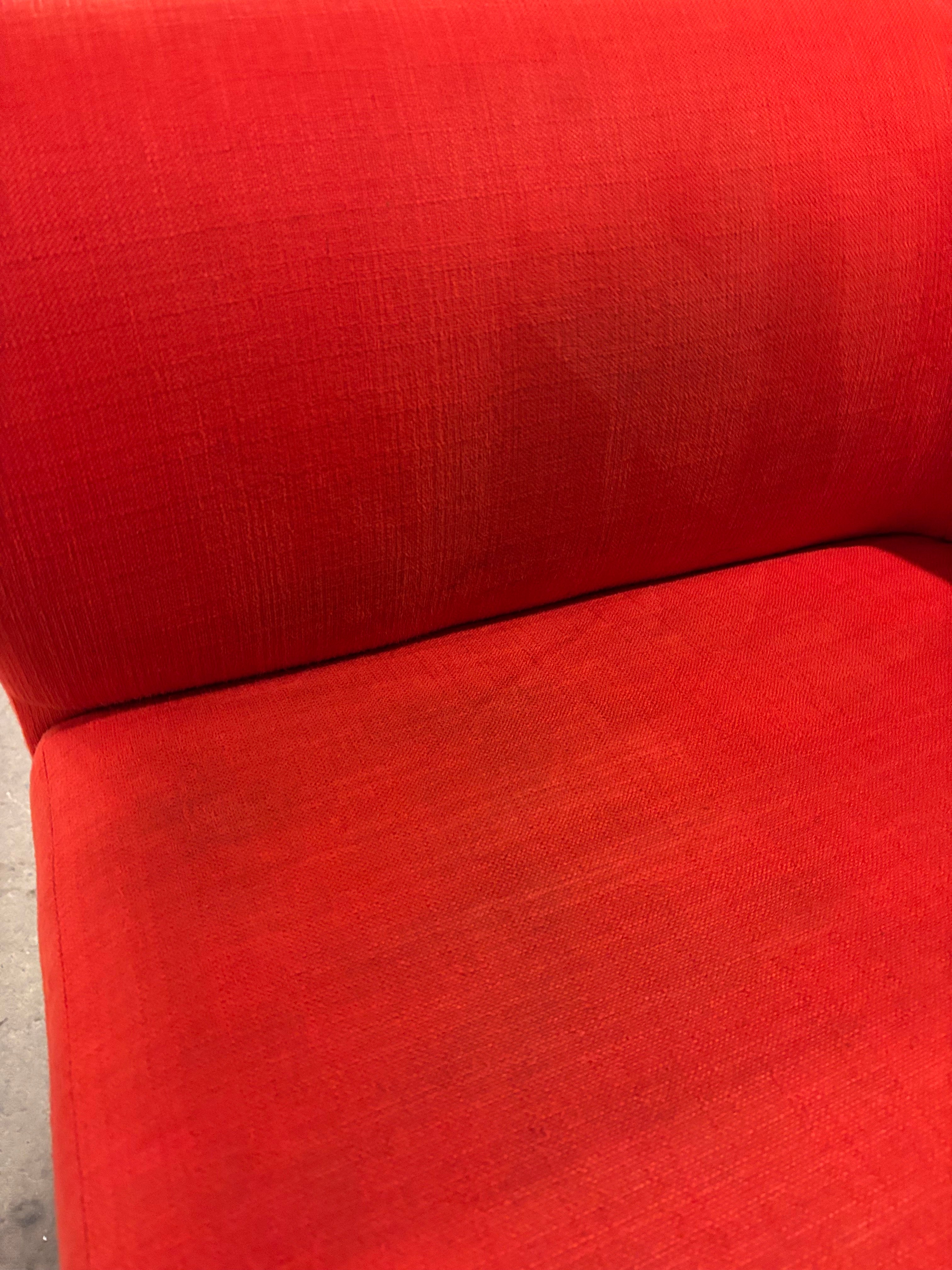 Orange 2 Piece Sectional (EQ3)