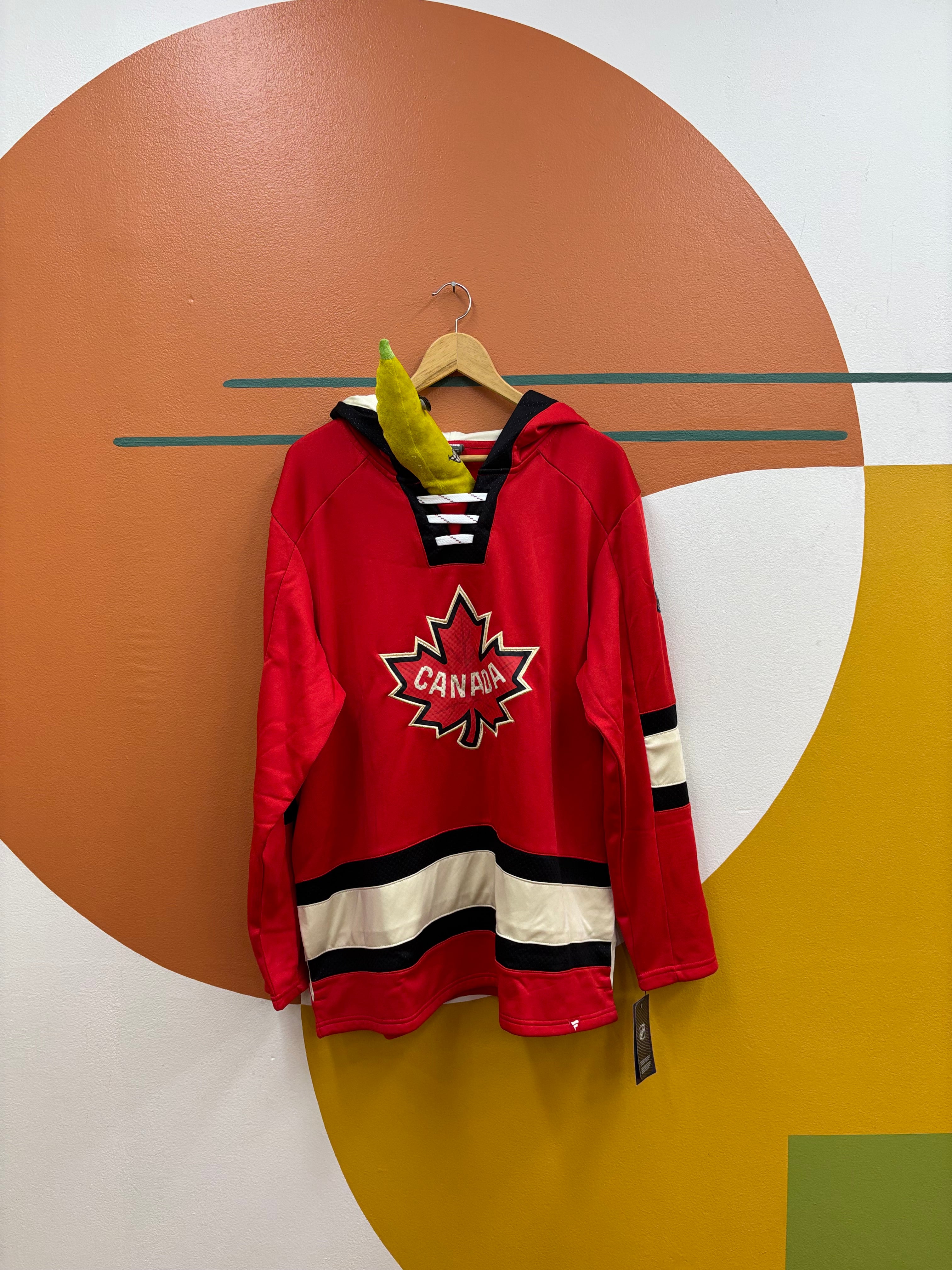 Team Canada 2025 4 Nations Face-Off Pullover Hoodie - Large