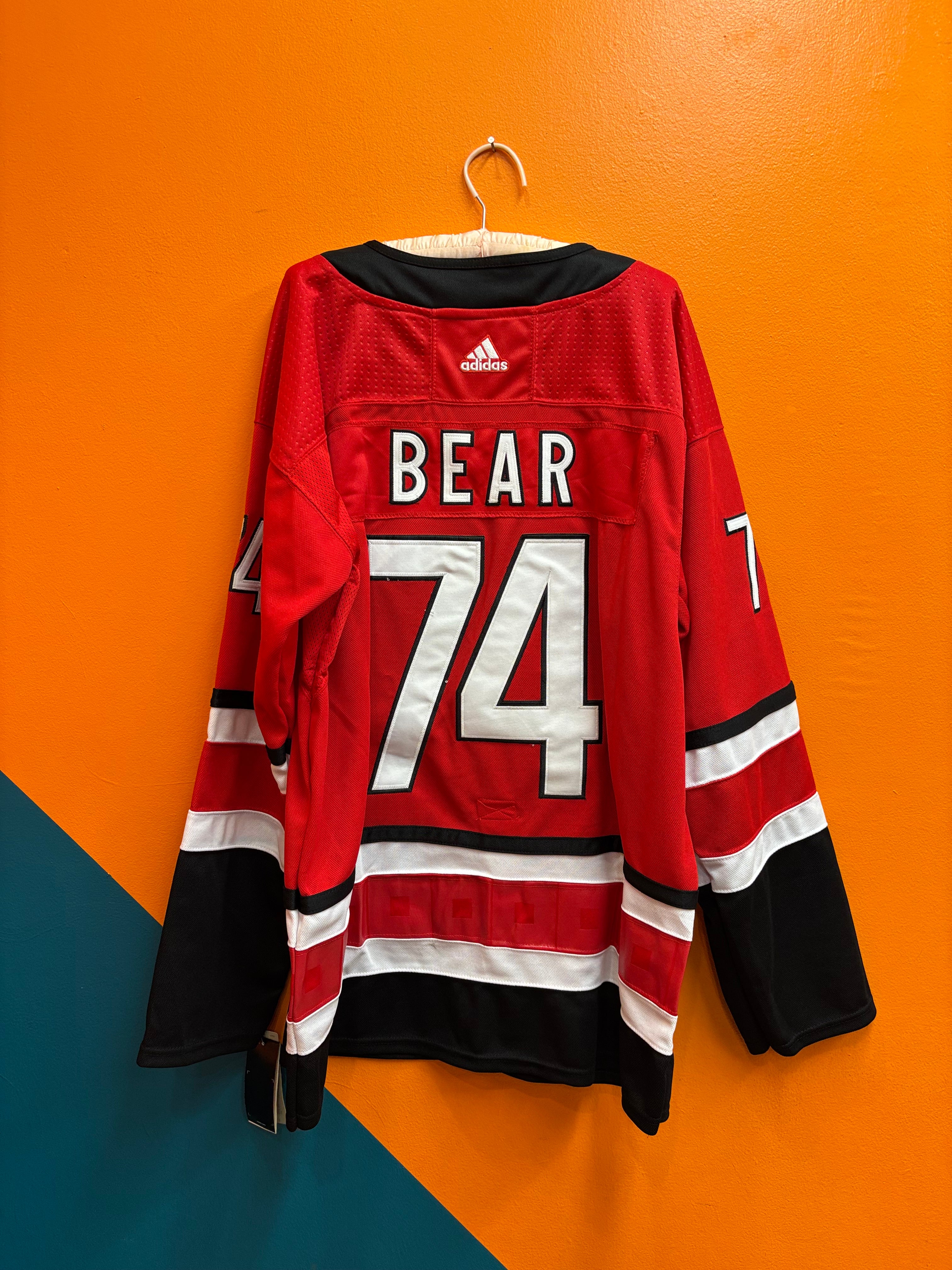 Carolina Hurricanes #74 "Bear" Jersey - XXL (56)