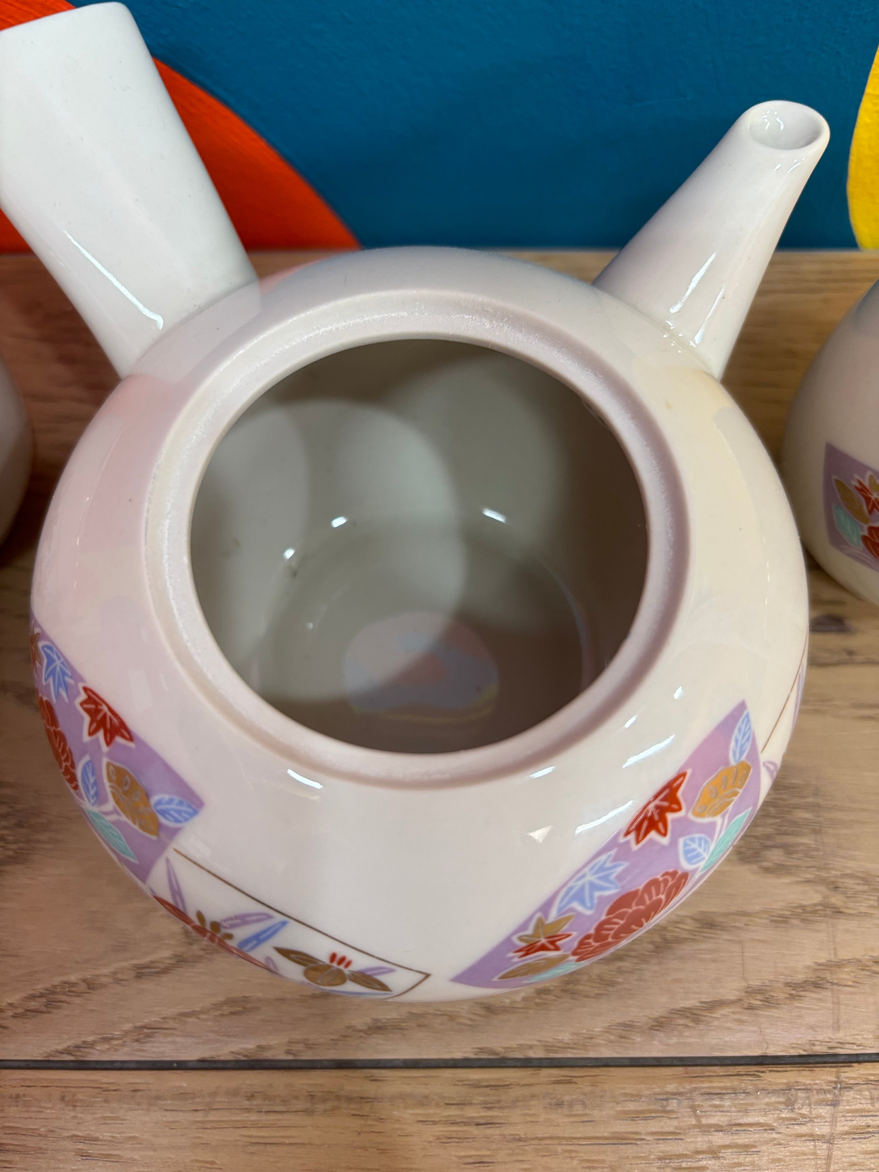 Floral Tea Set (6 Pieces)