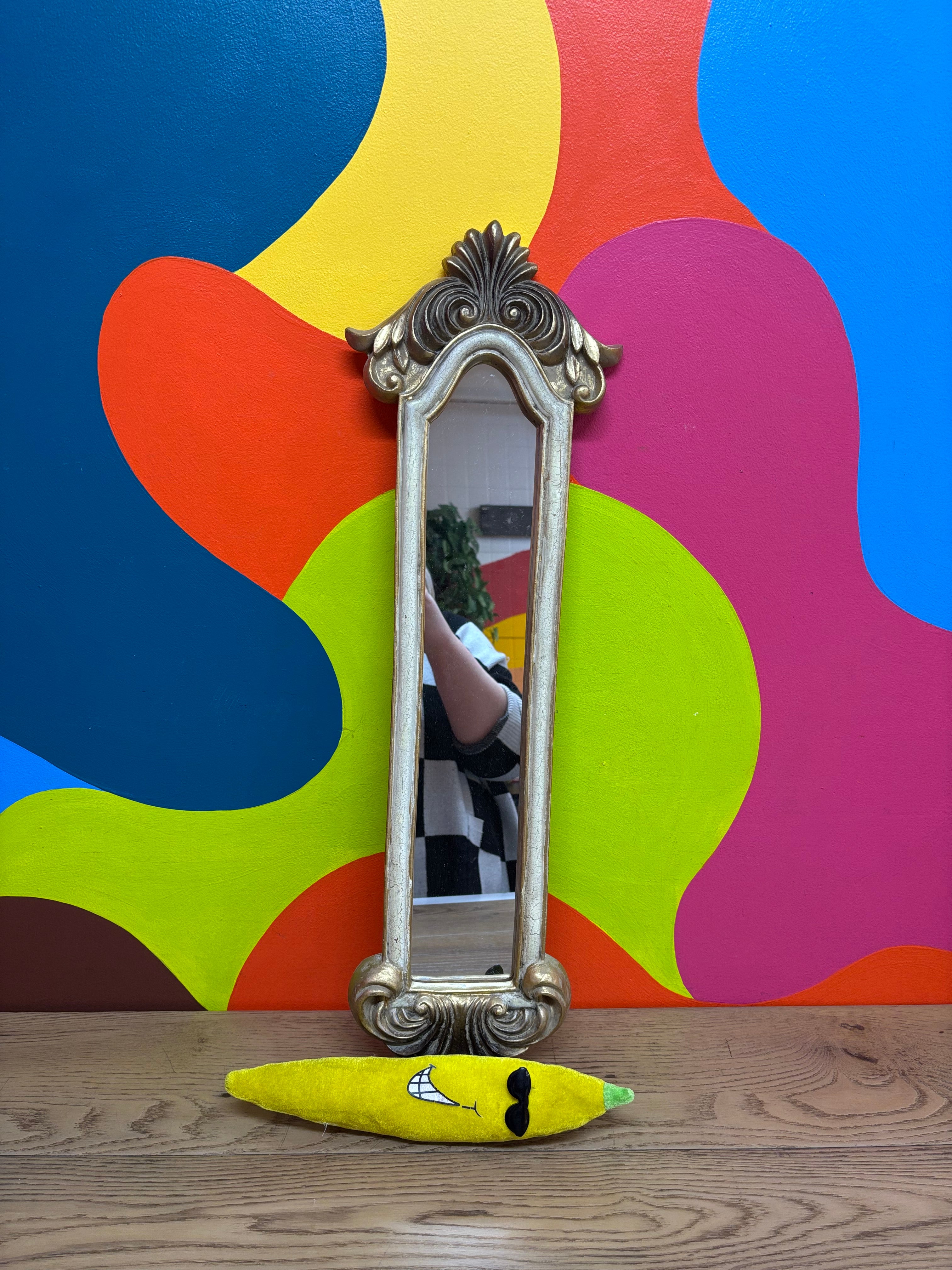 Narrow Wall Hanging Mirror