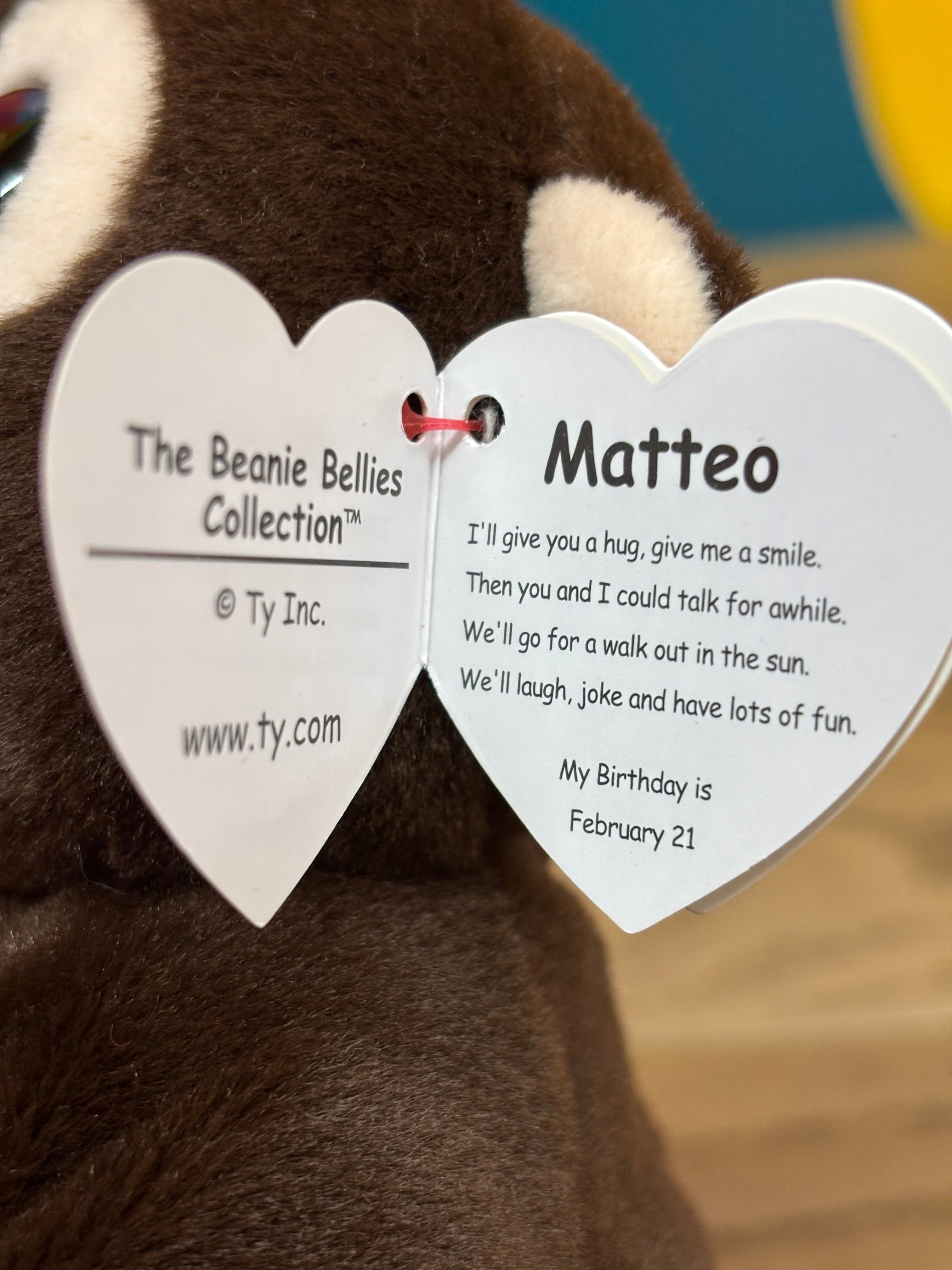 Ty Beanie Babies "Matteo" Plush