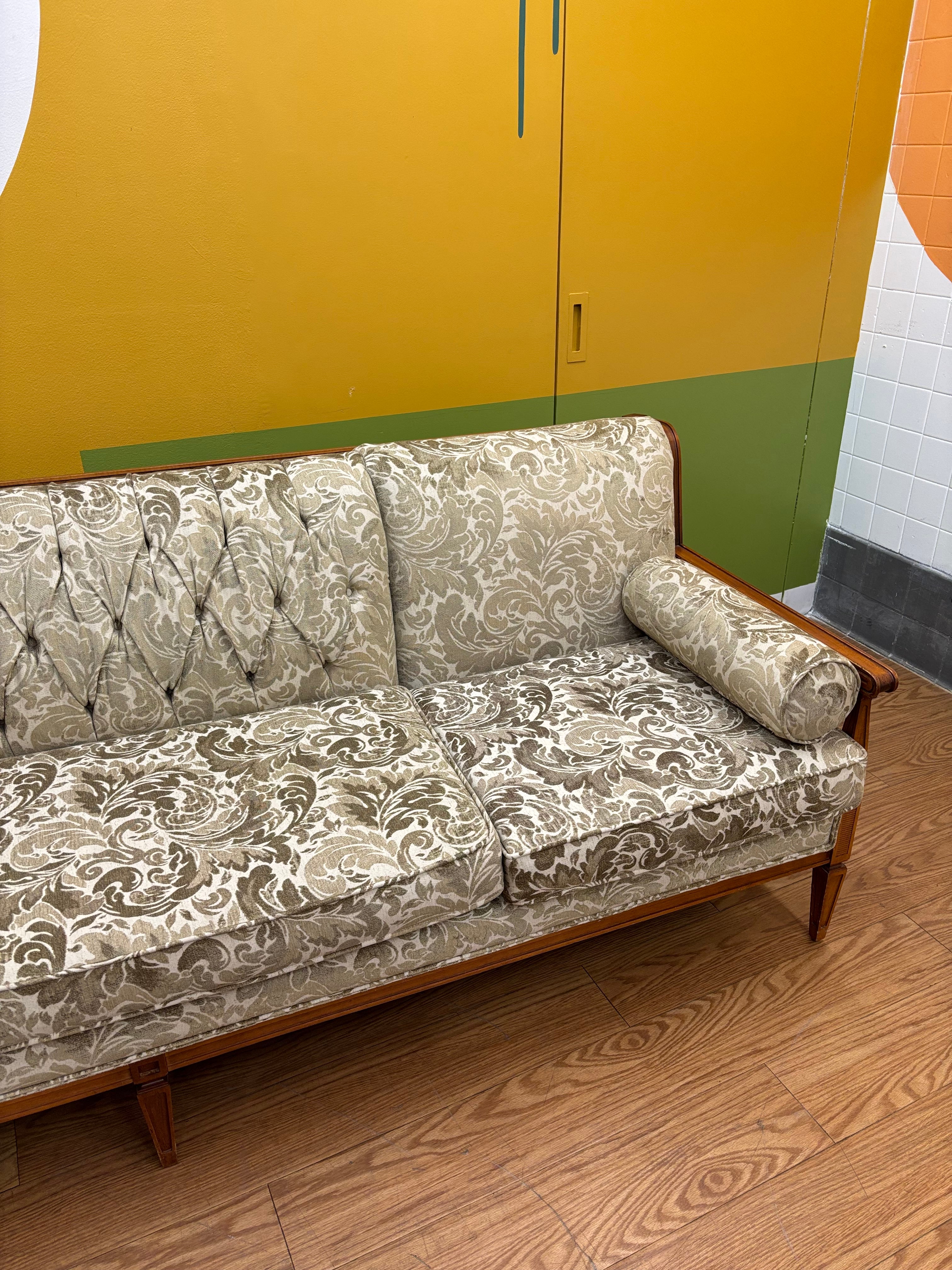 Wood Frame Sofa