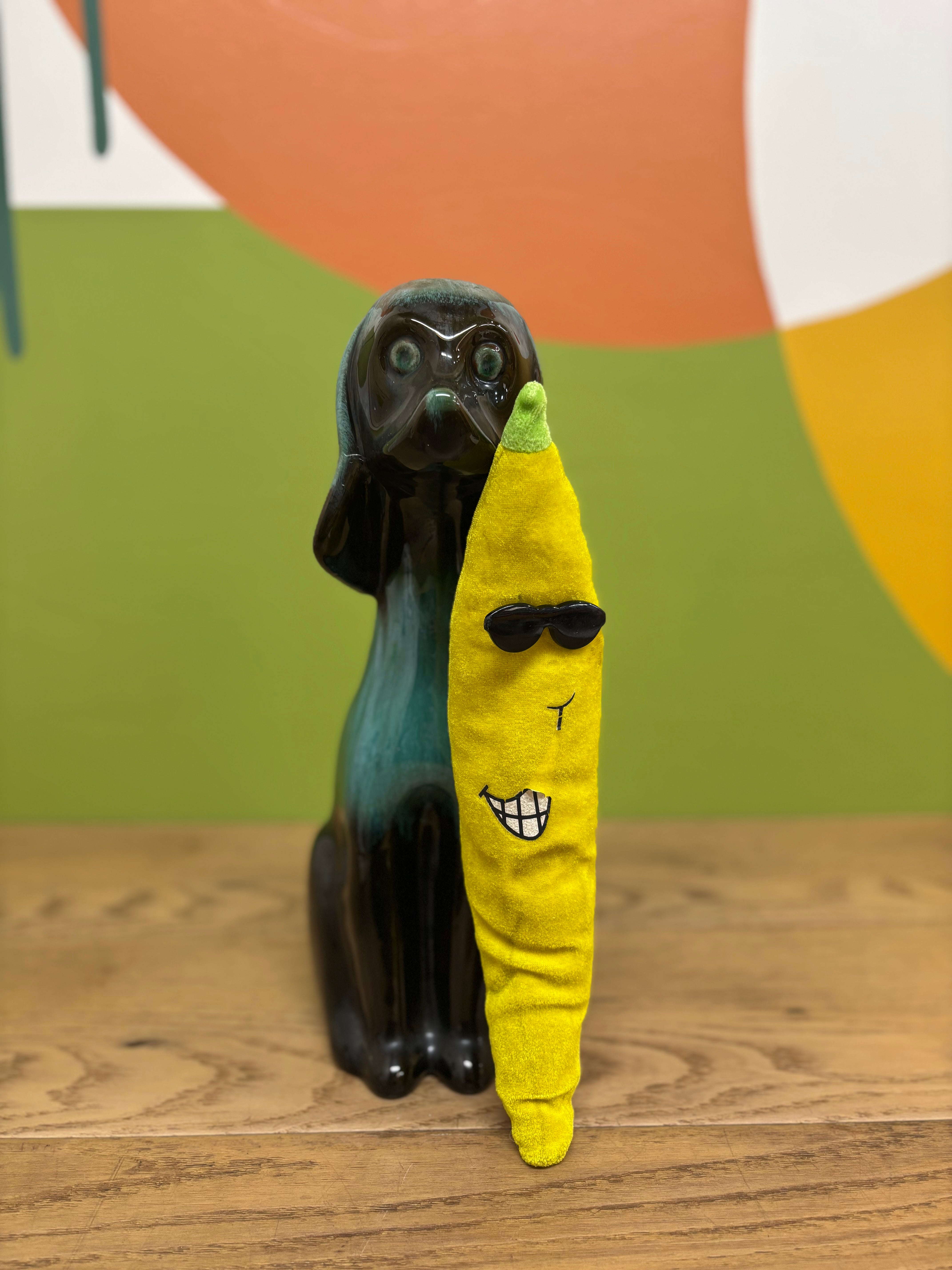 Blue Mountain Dog Figurine