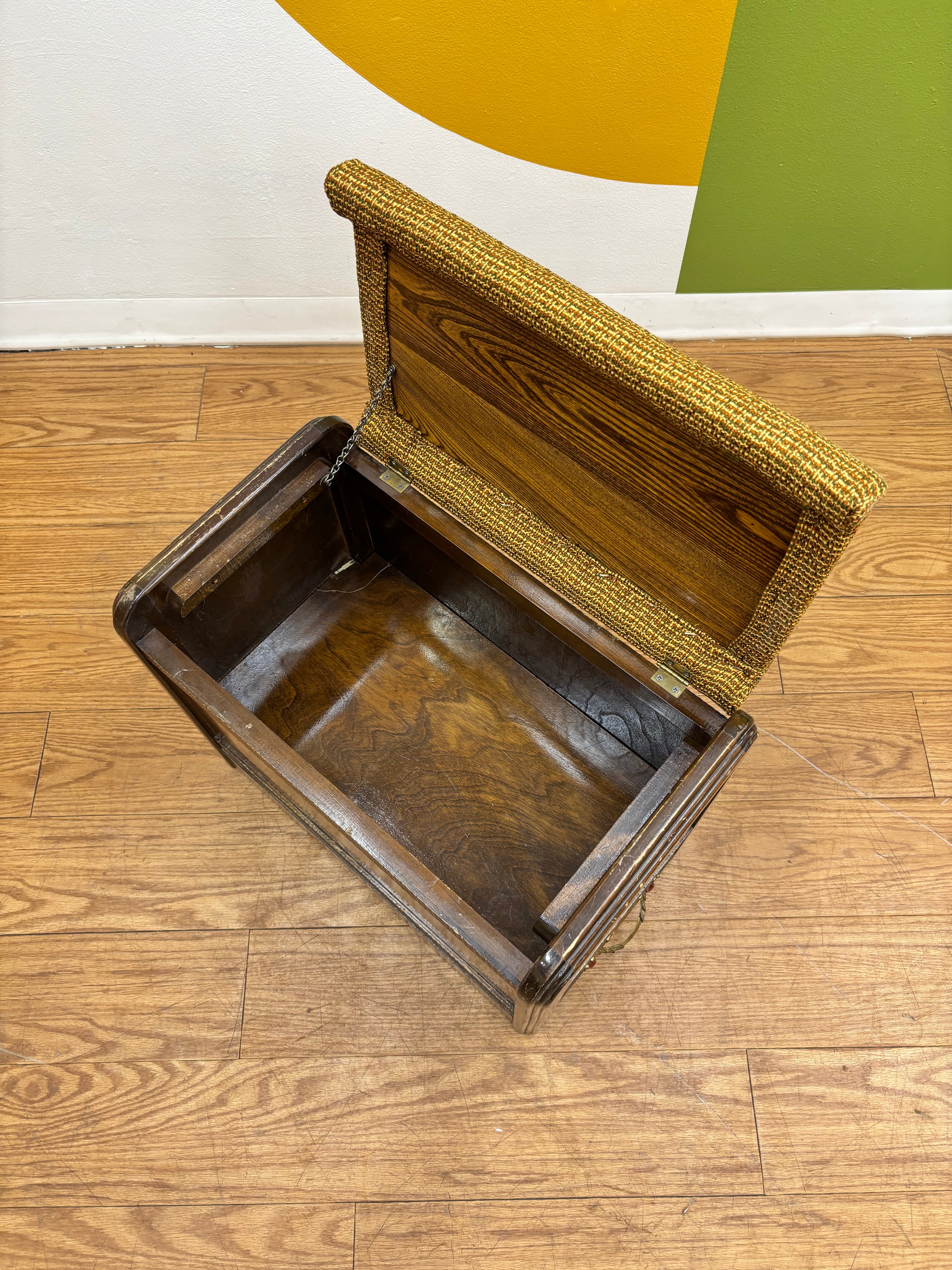 Wood Ottoman