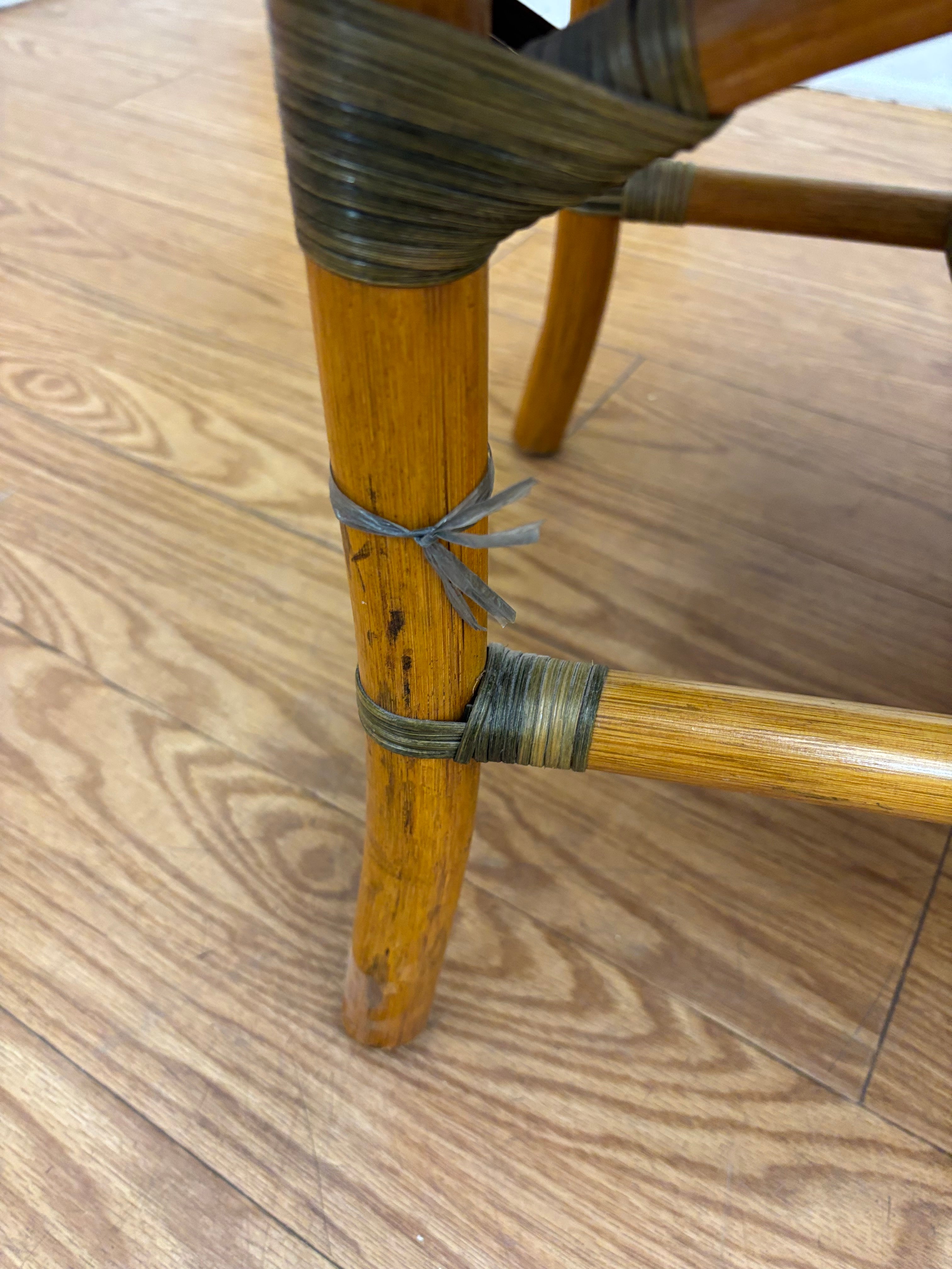 Green Wicker Coffee Table