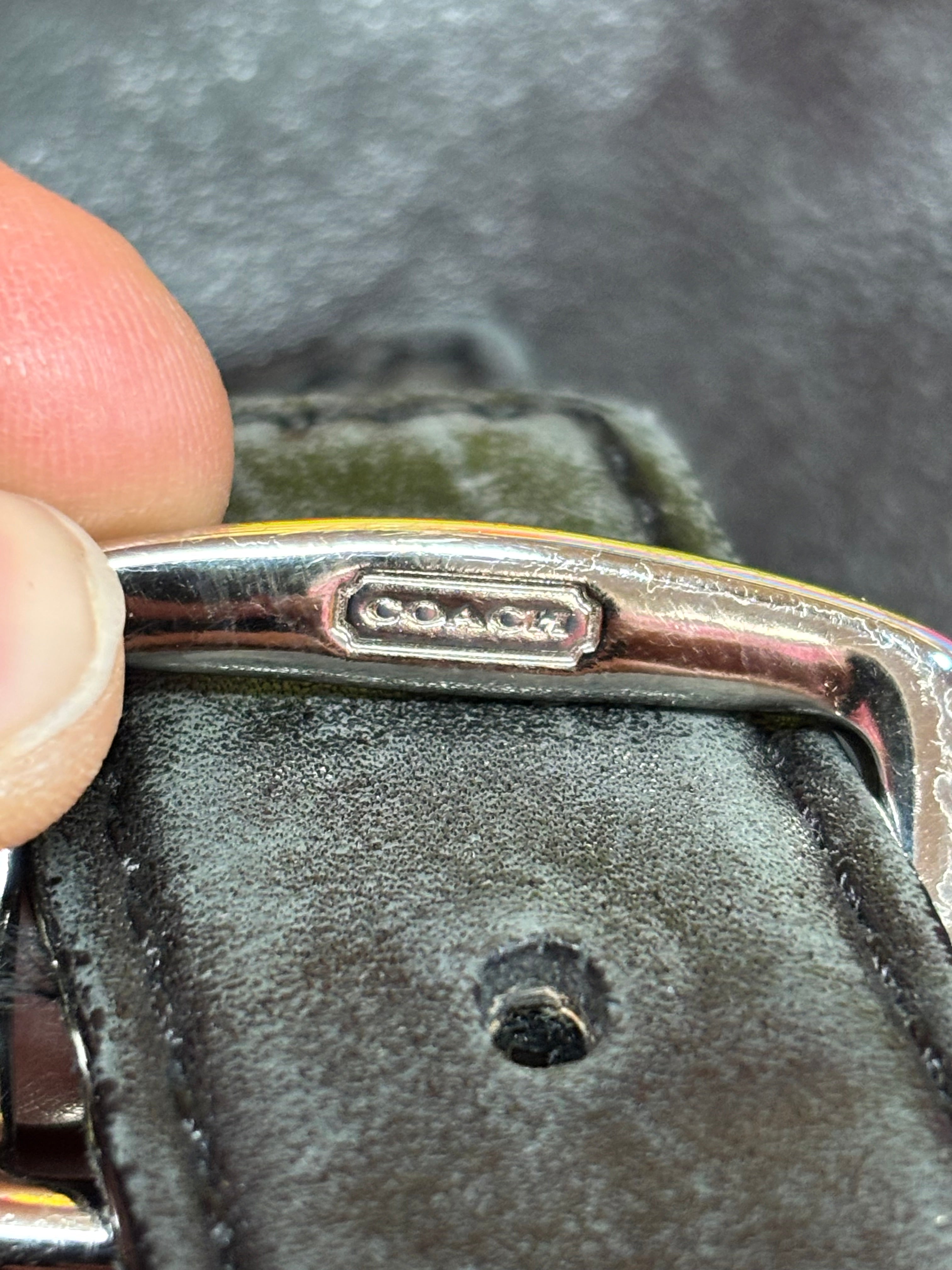 Black Leather Briefcase Shoulder Bag