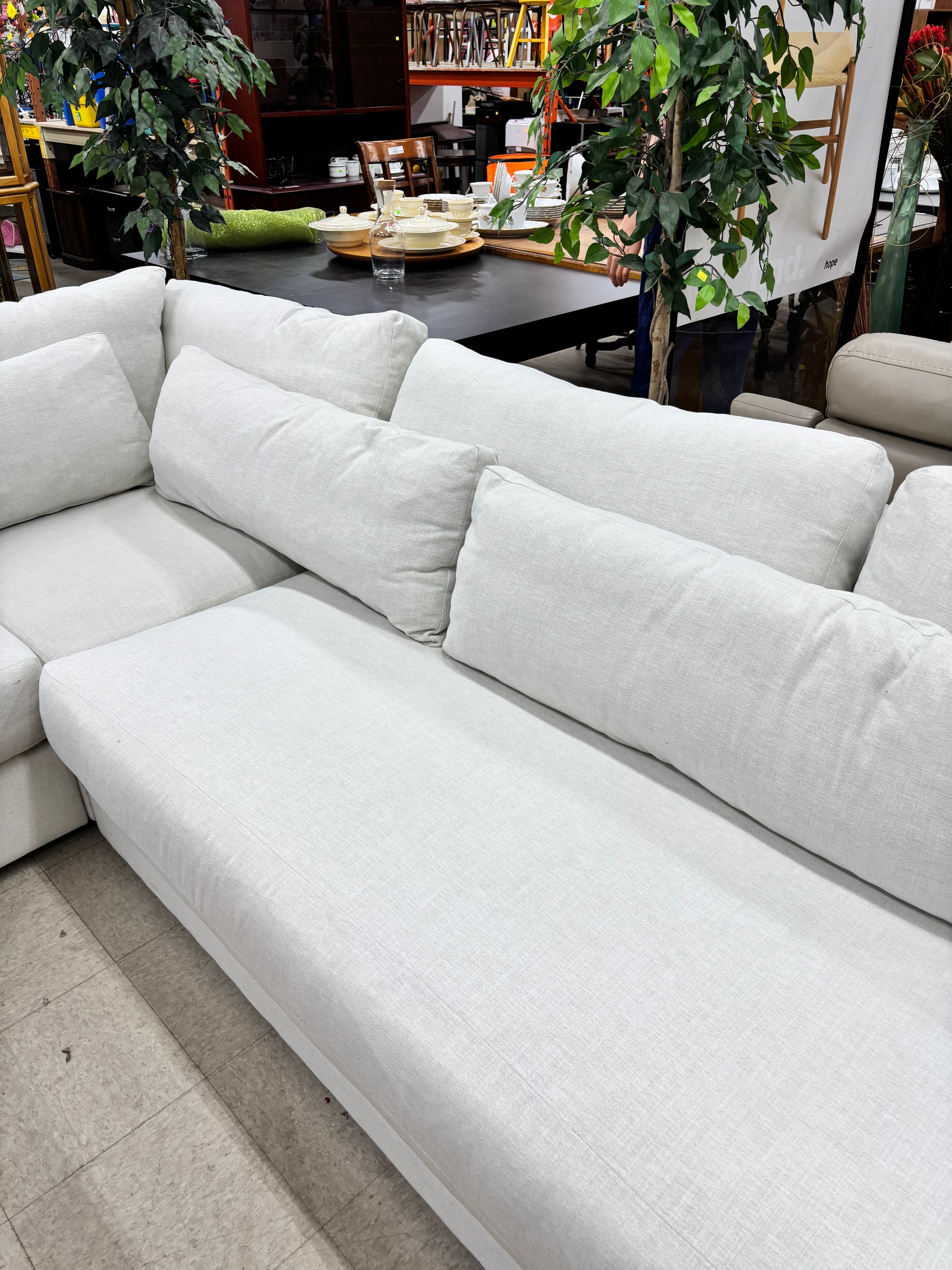 Large Taupe Sectional
