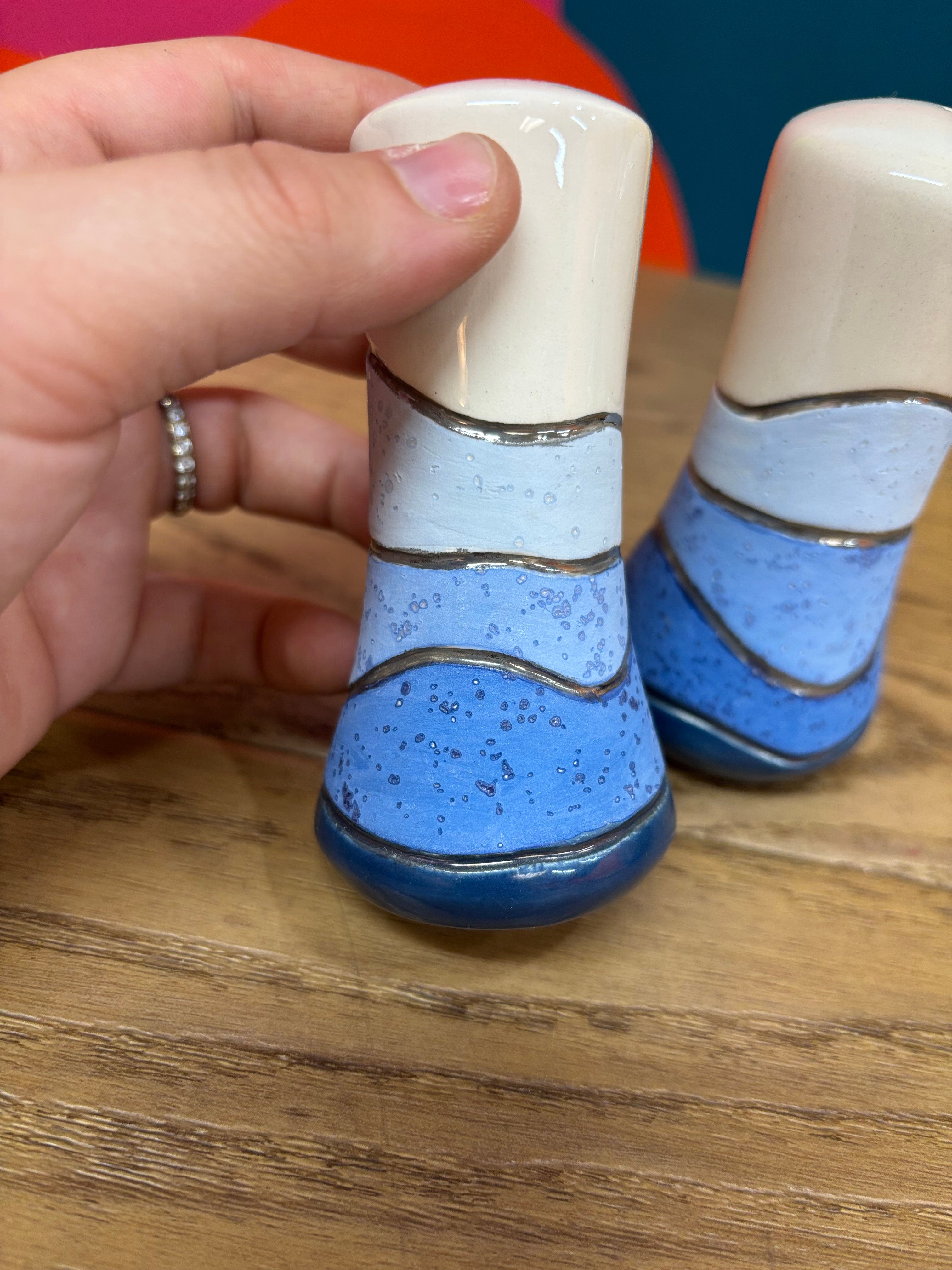 Ceramic Salt and Pepper Shakers
