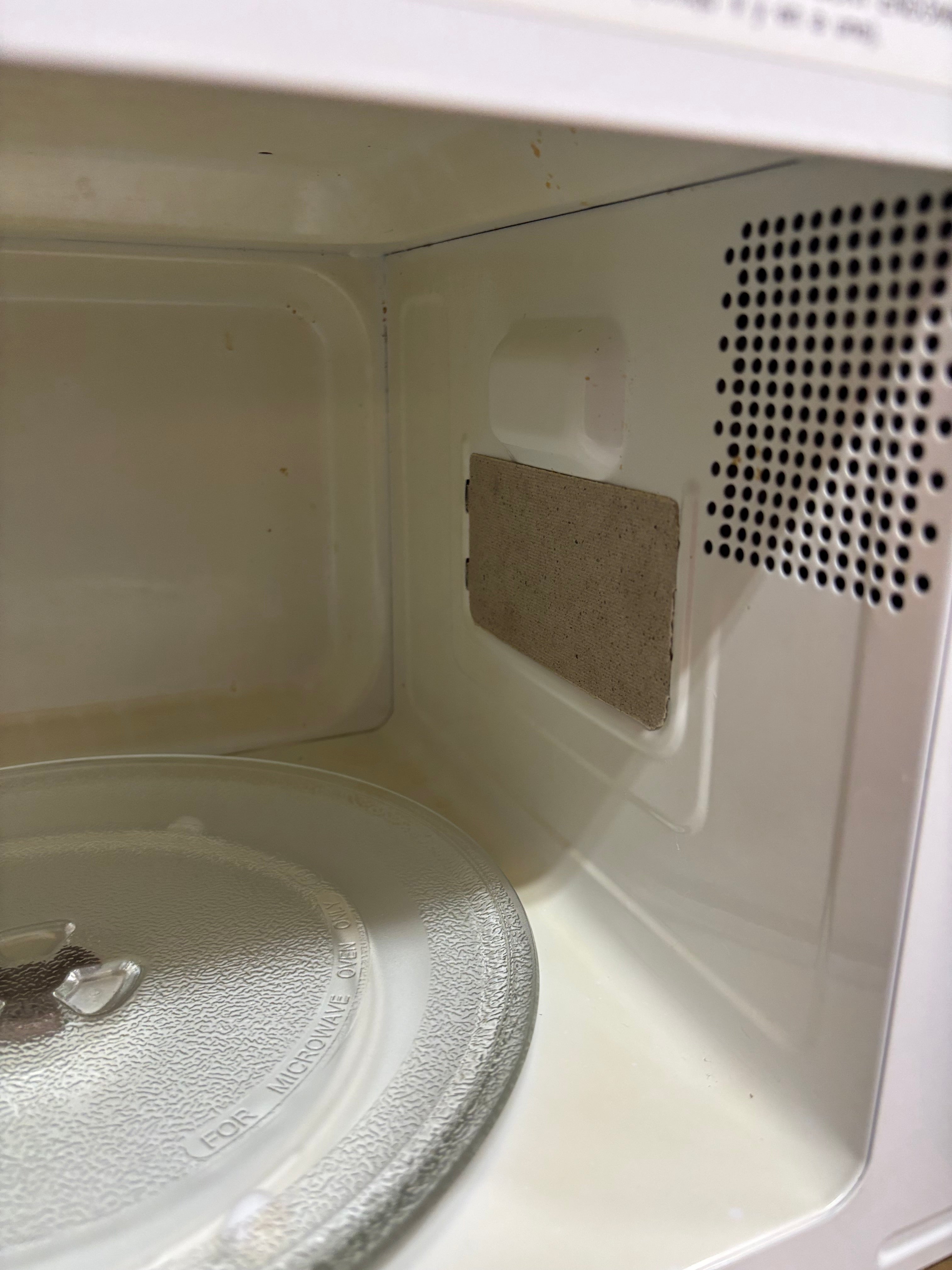 Light Blue Salton Microwave