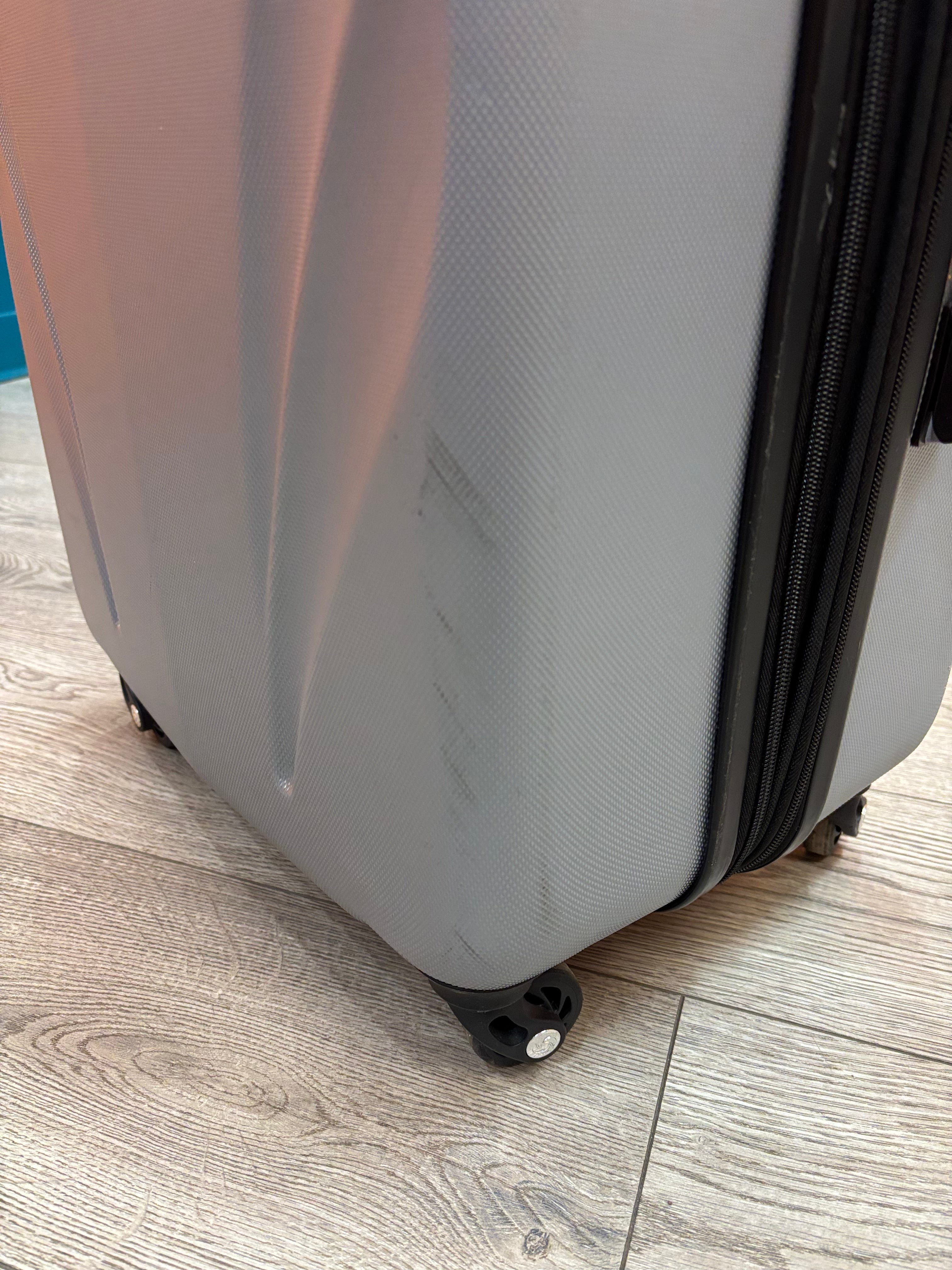 Grey Rolling Suitcase (Samsonite)