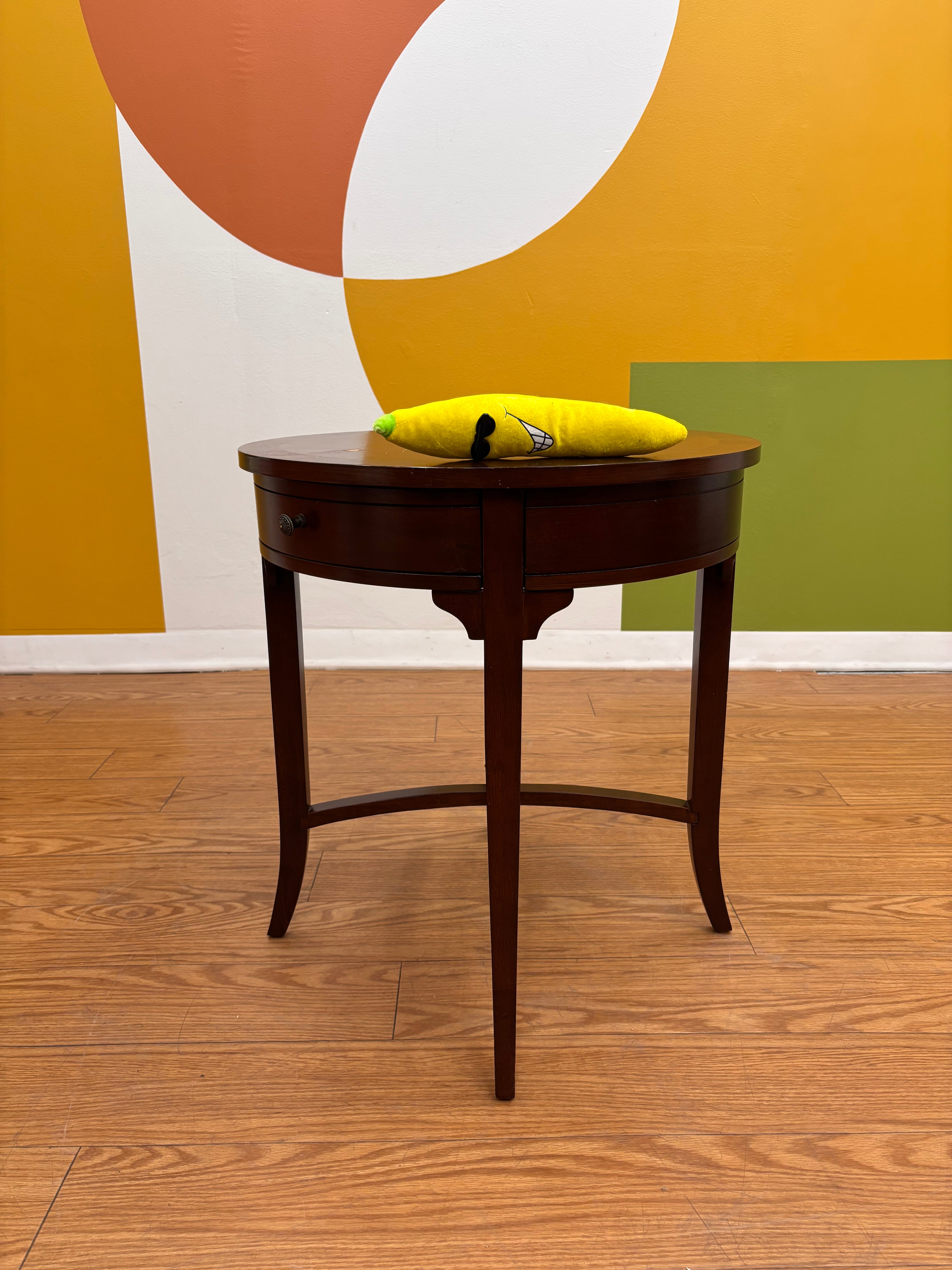 Wood Side Table