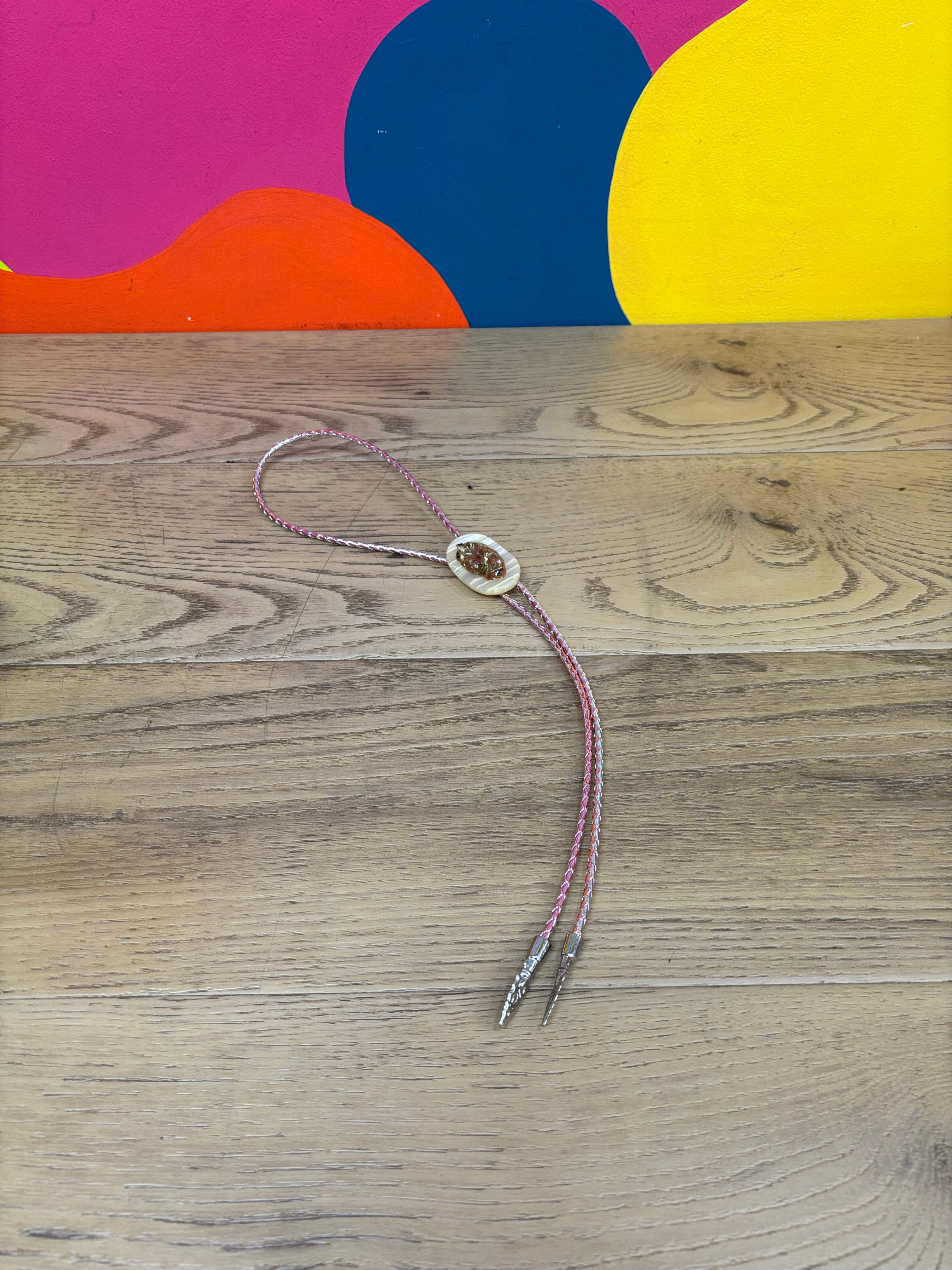 Pink Bolo Tie