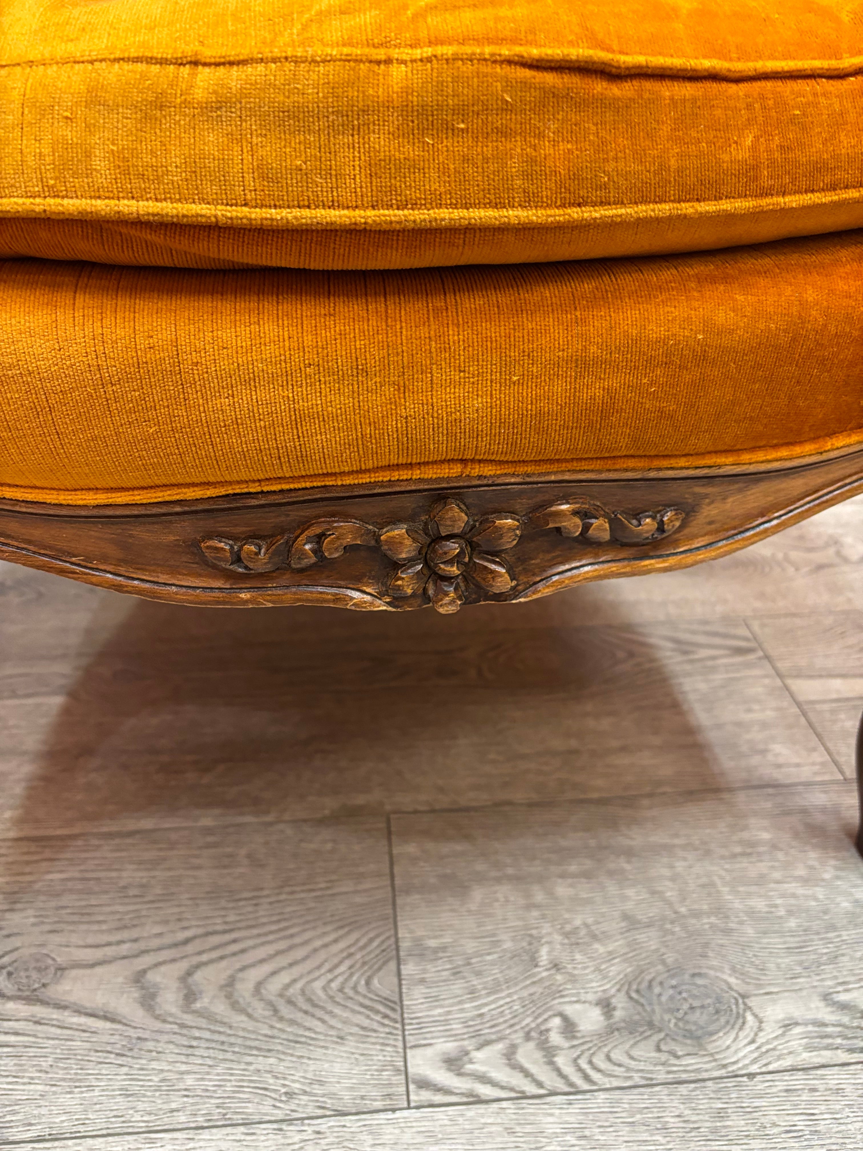 Orange Armchair