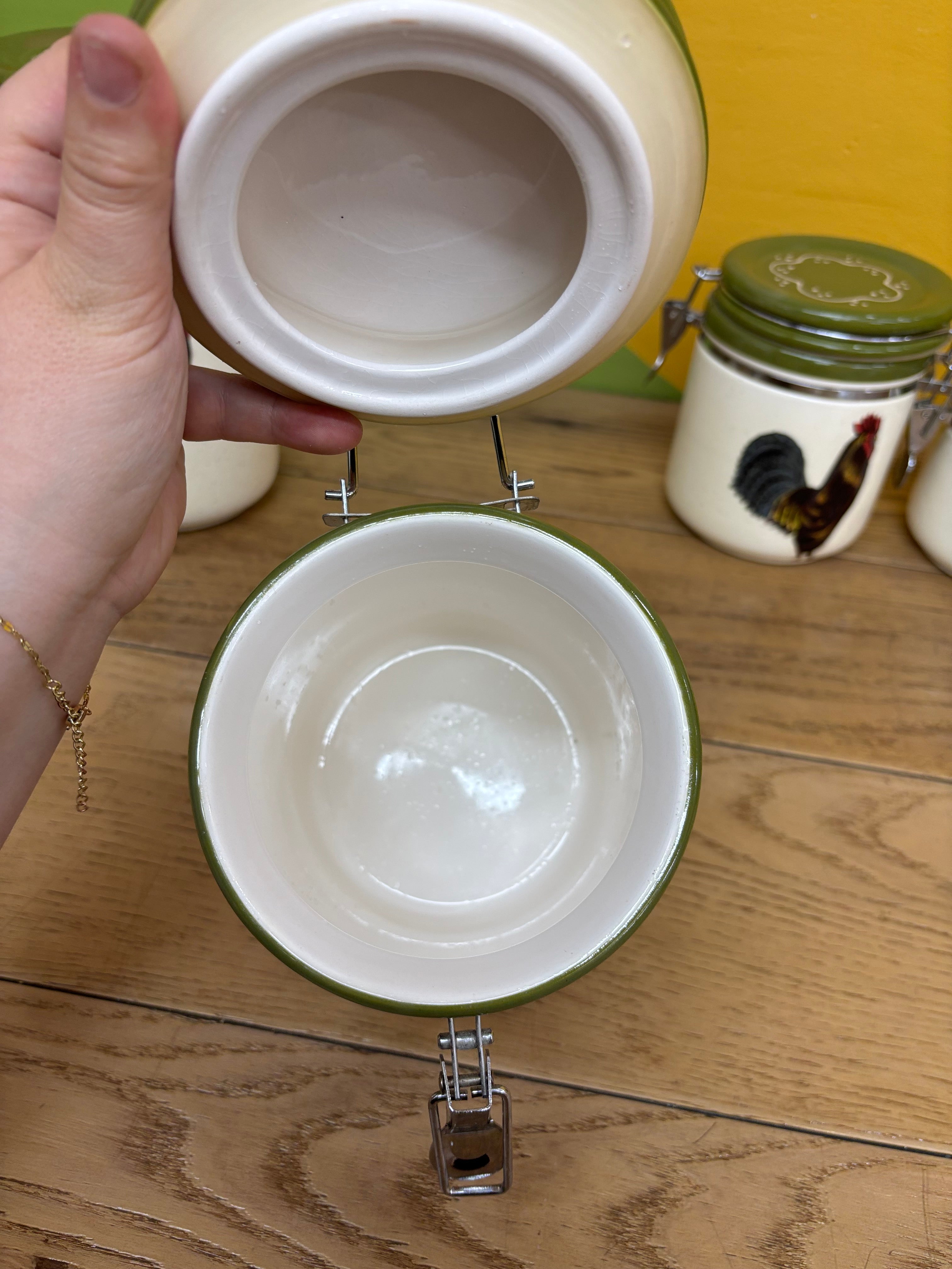 Rooster Canister Set