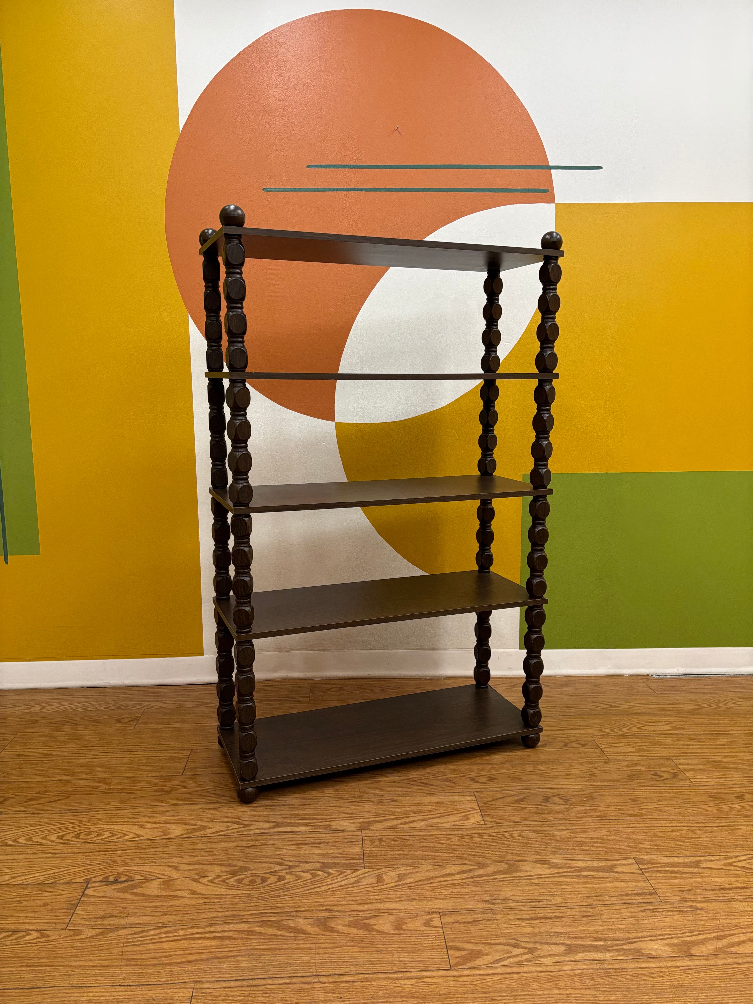 5 Tier Wood Shelf