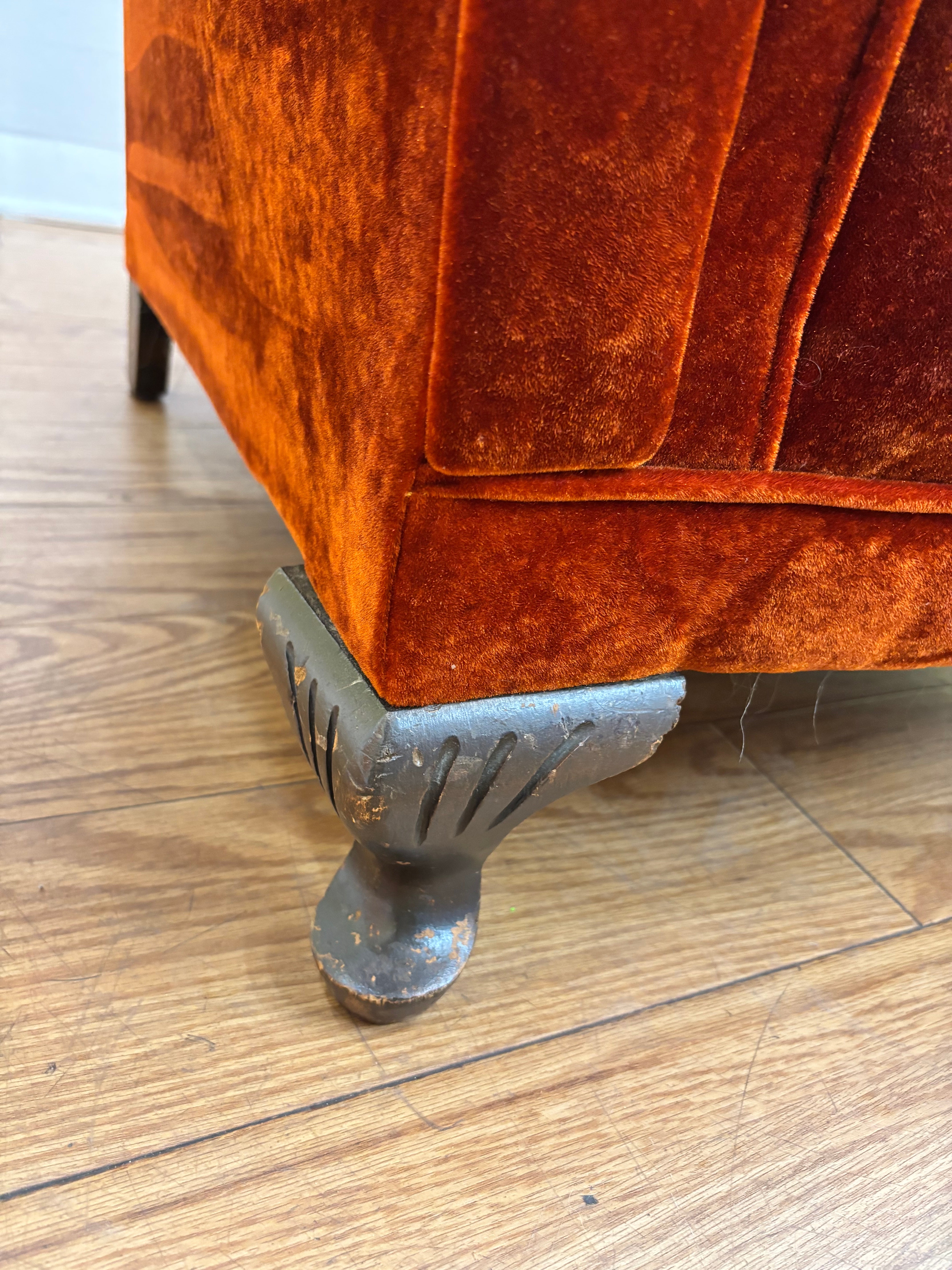 Orange Armchair