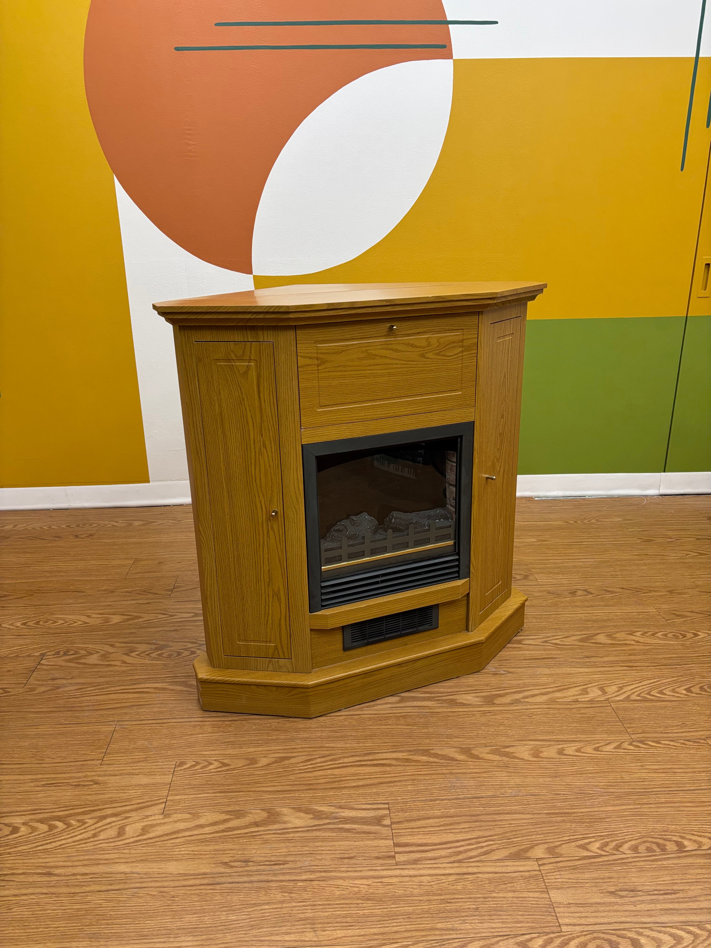 Corner Electric Fireplace