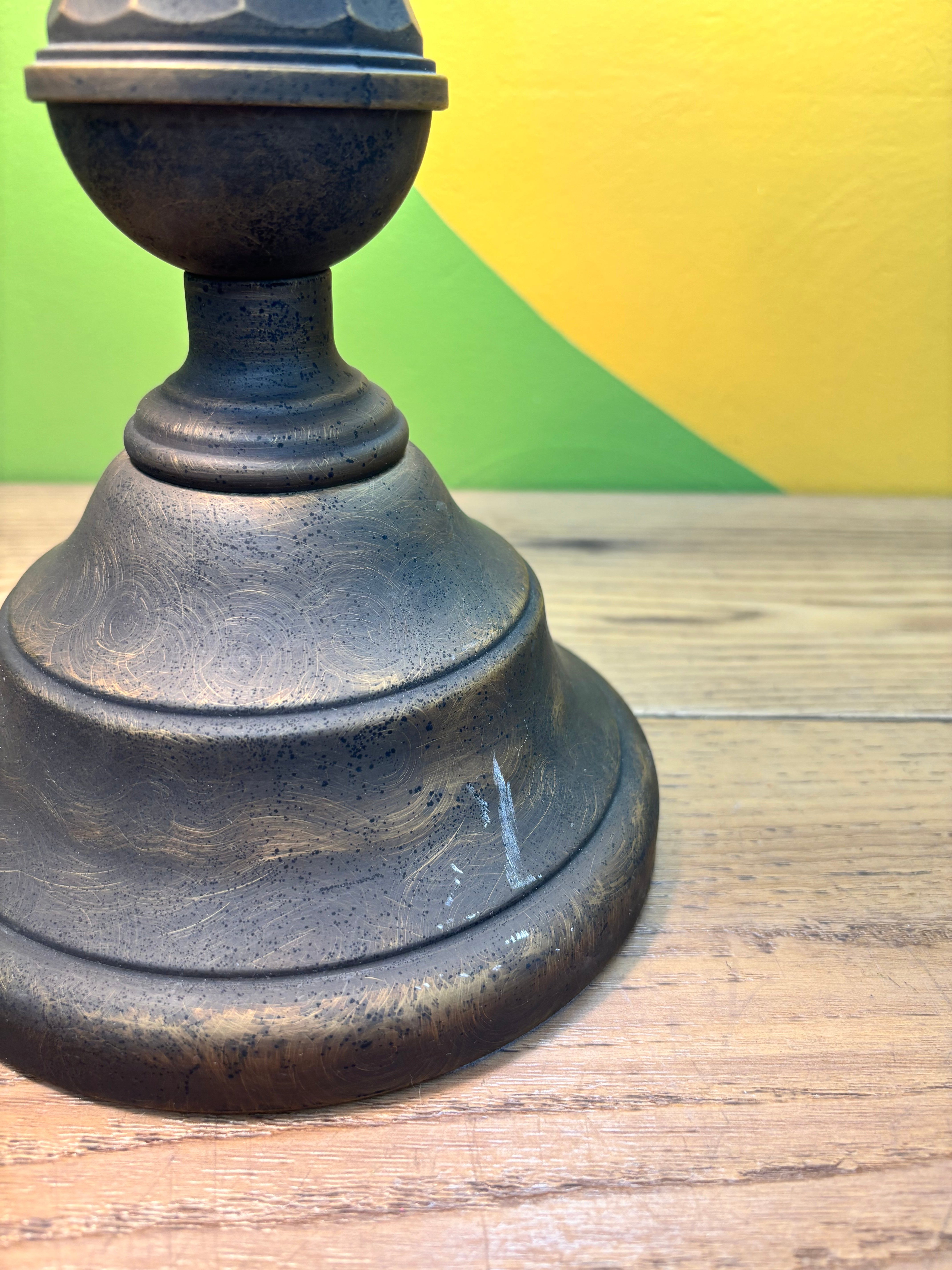 Reverse-Painted Table Lamp