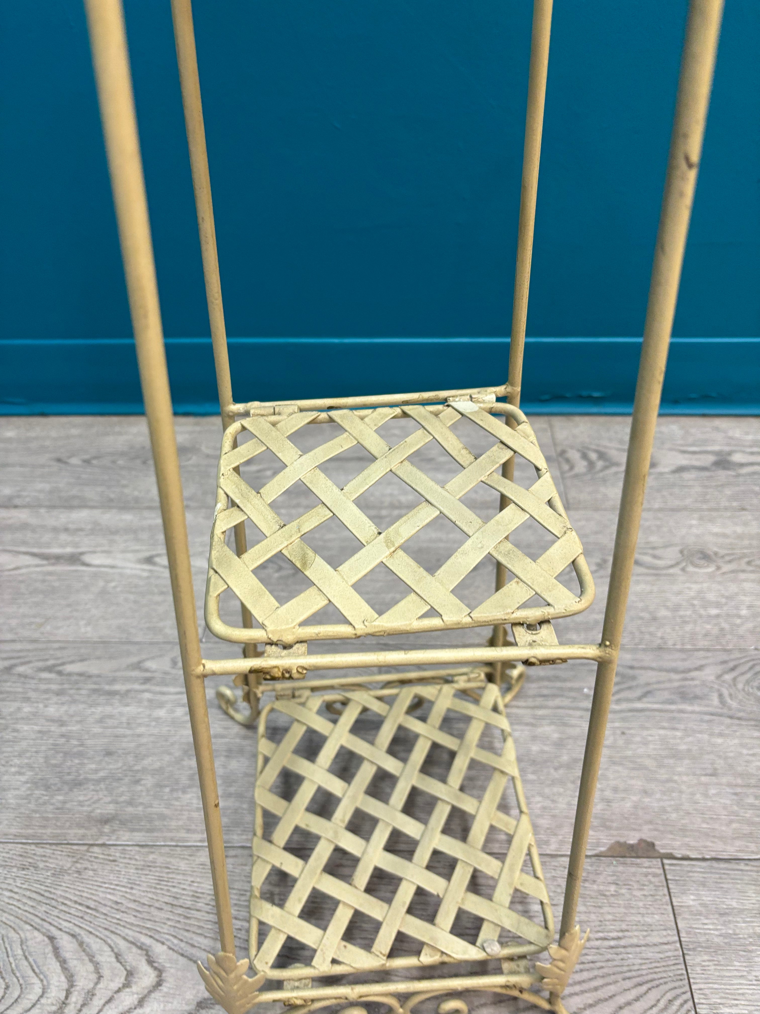 Small 3 Tier Metal Shelf