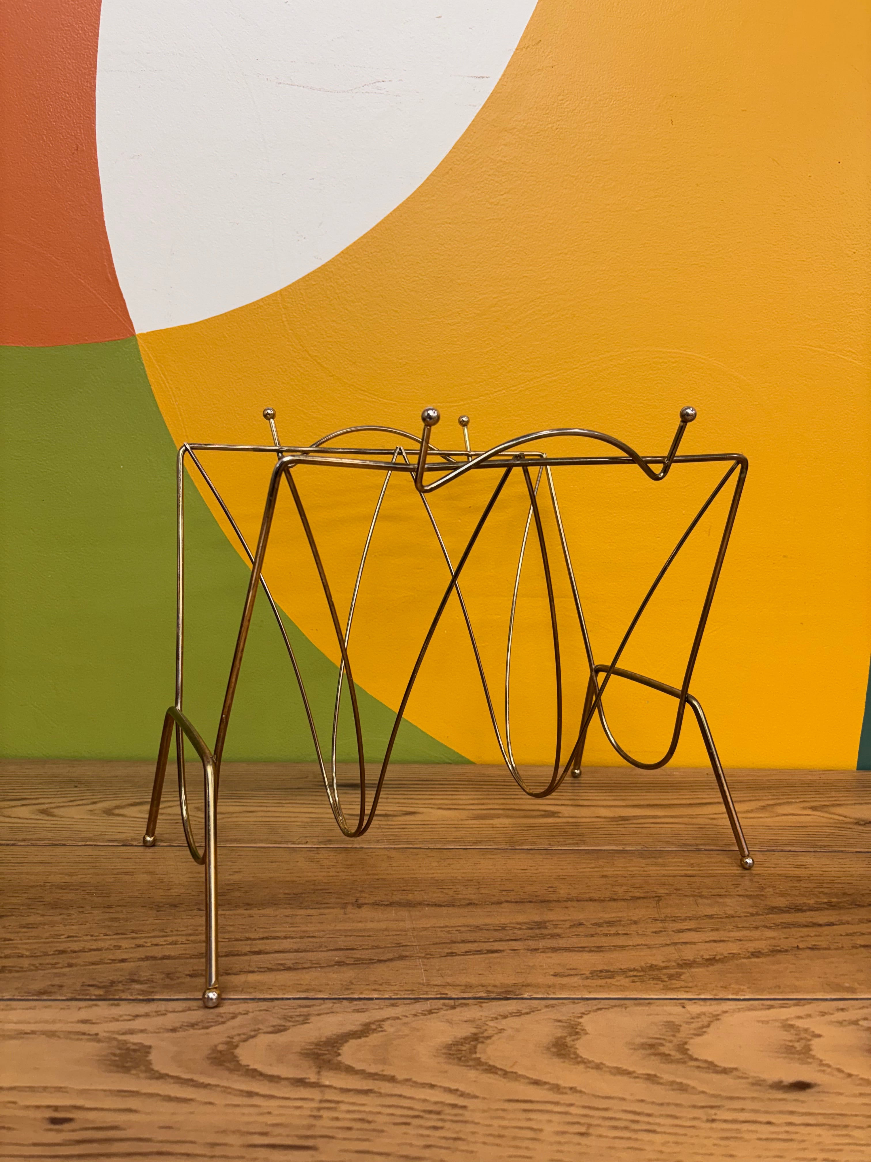 Gold Metal Magazine Holder