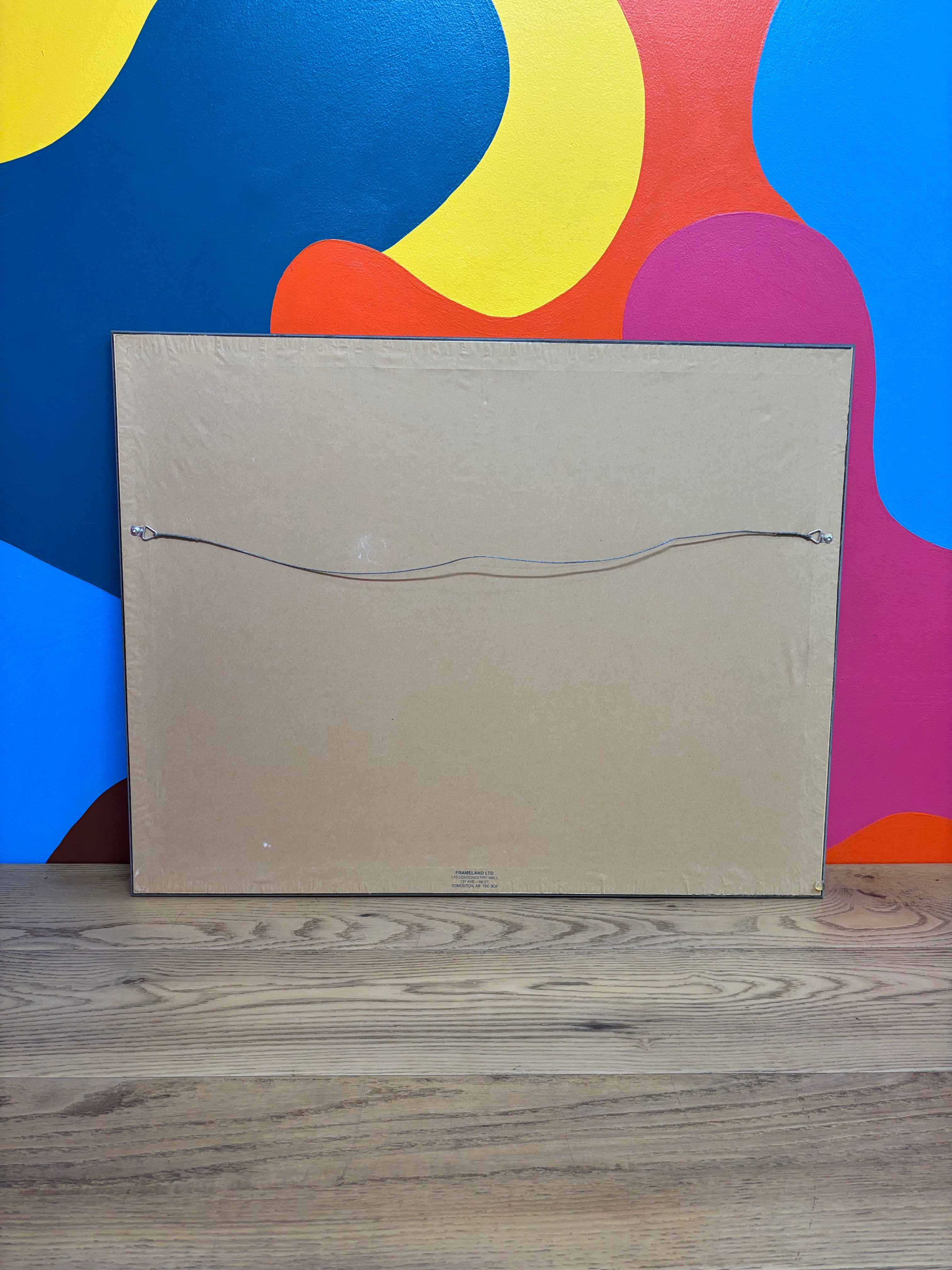 Framed Harley Davidson Print