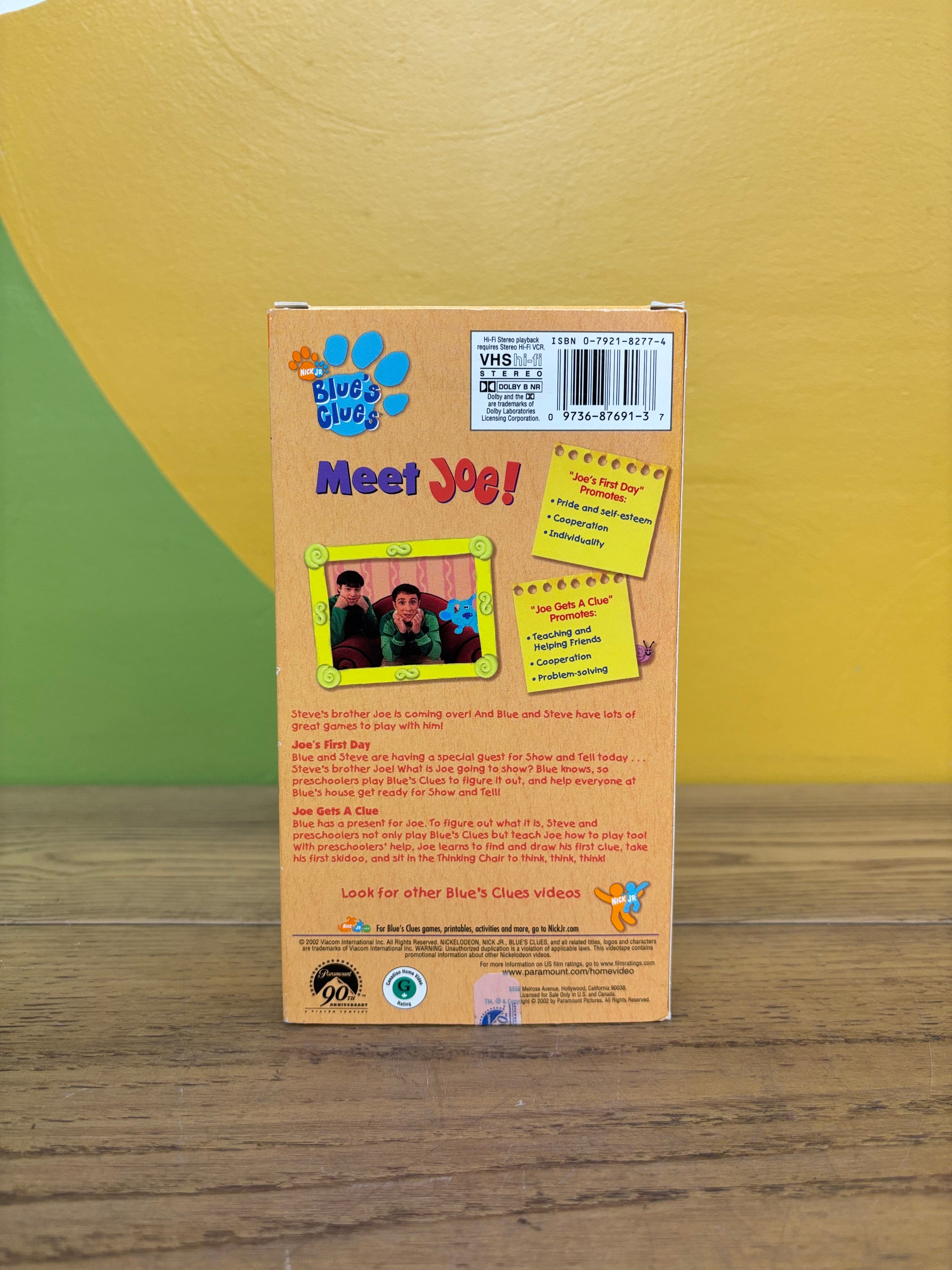 Blues Clues: Meet Joe! VHS