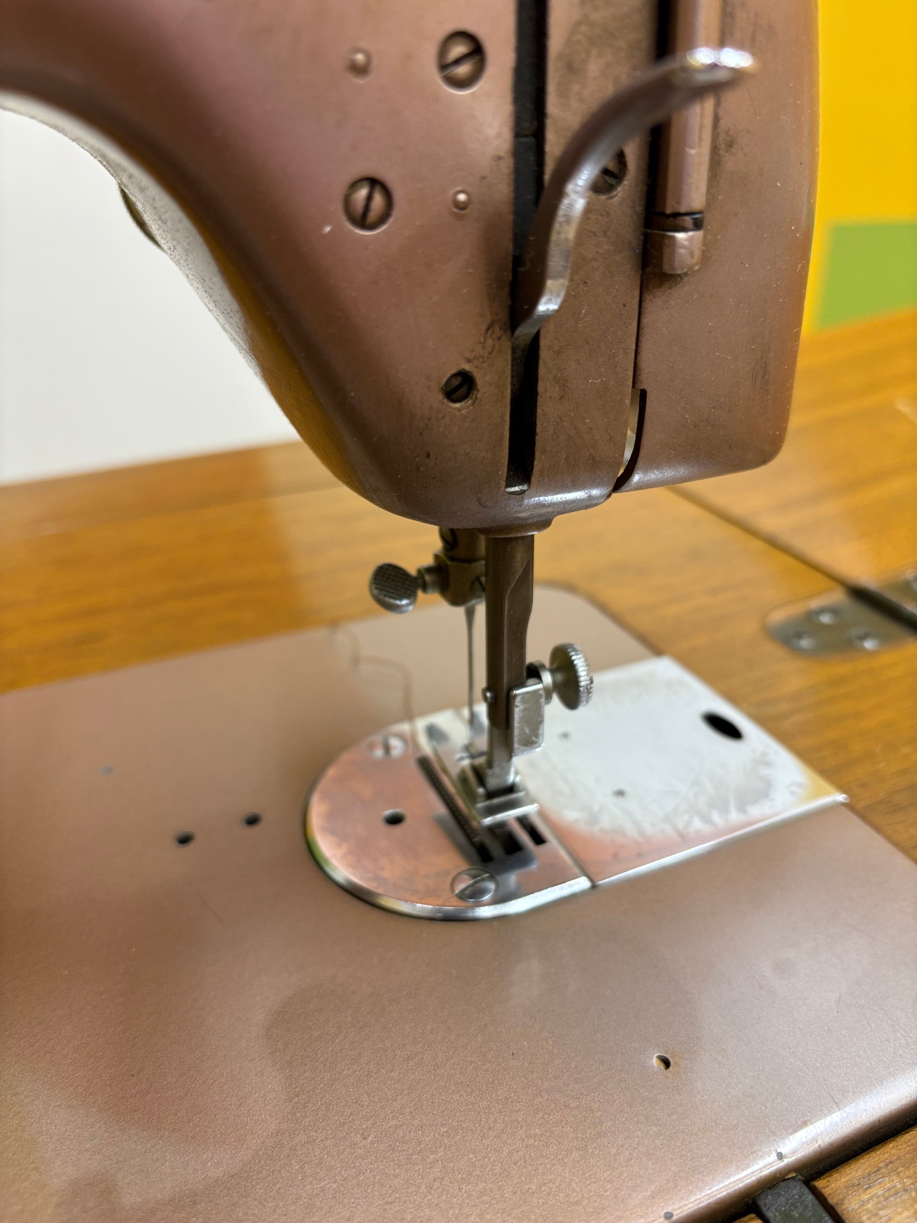 Domestic Imperial Automatic Sewing Machine Cabinet