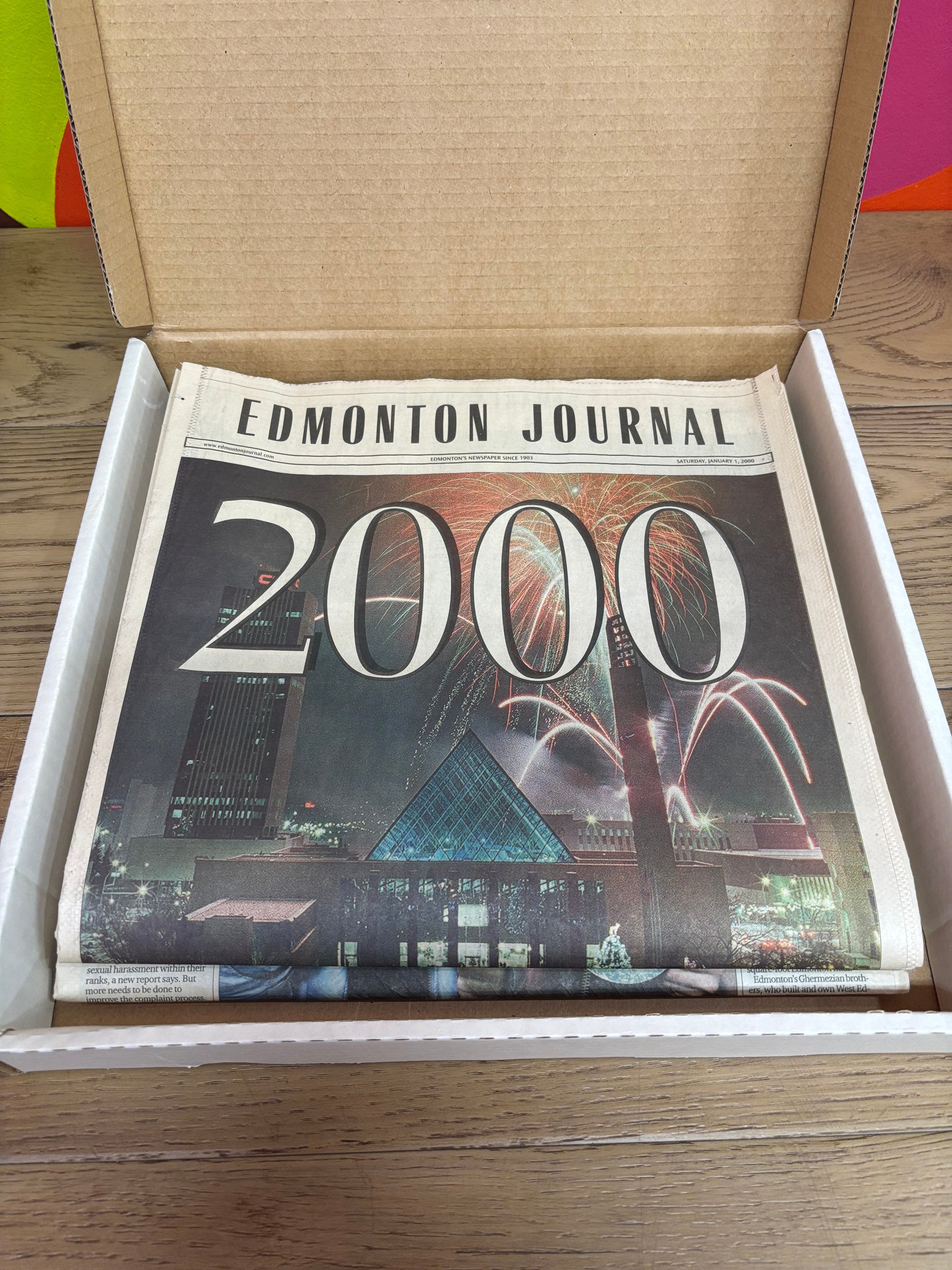 Edmonton Journal 2000 Newspaper