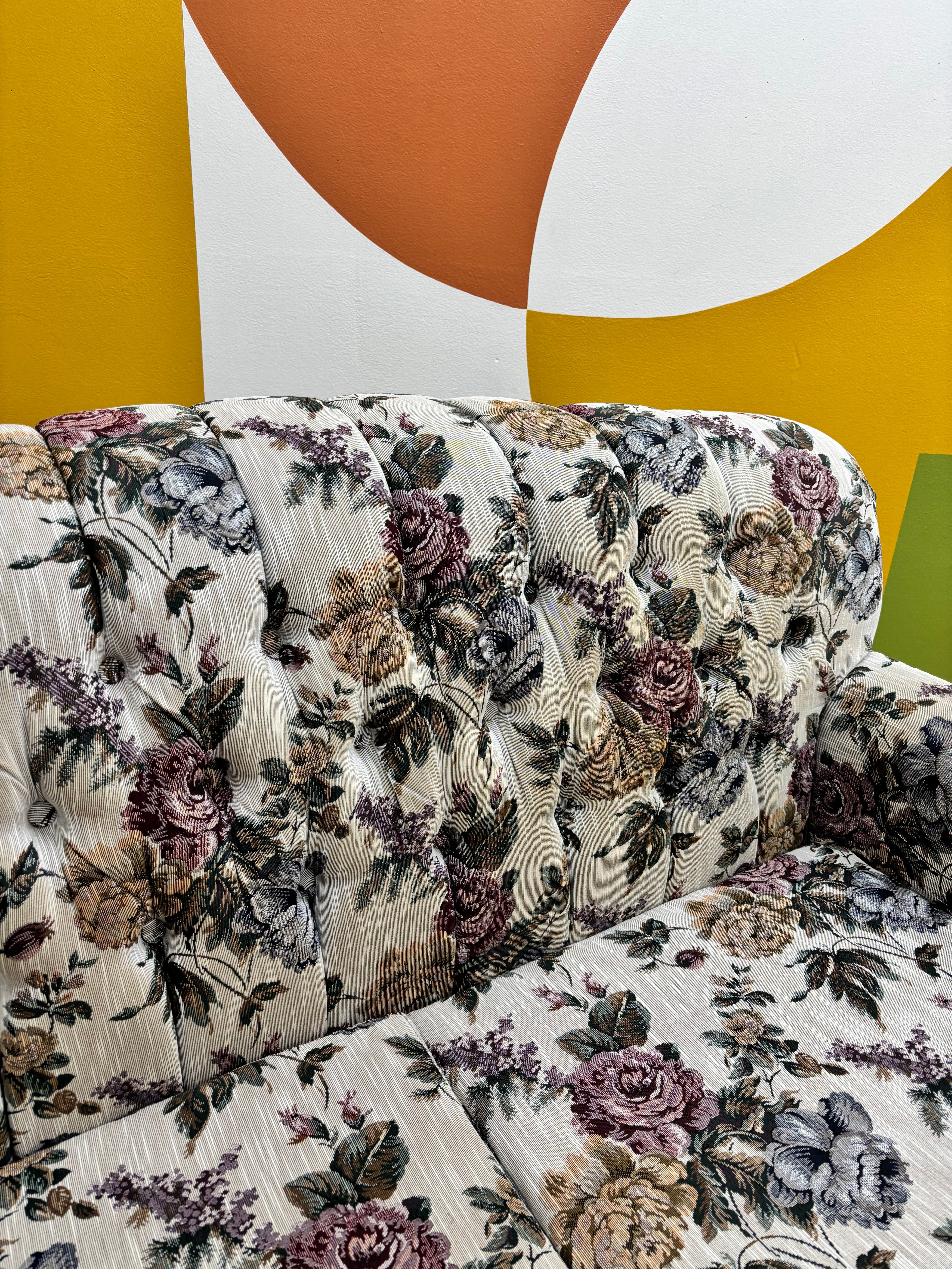 Floral Loveseat