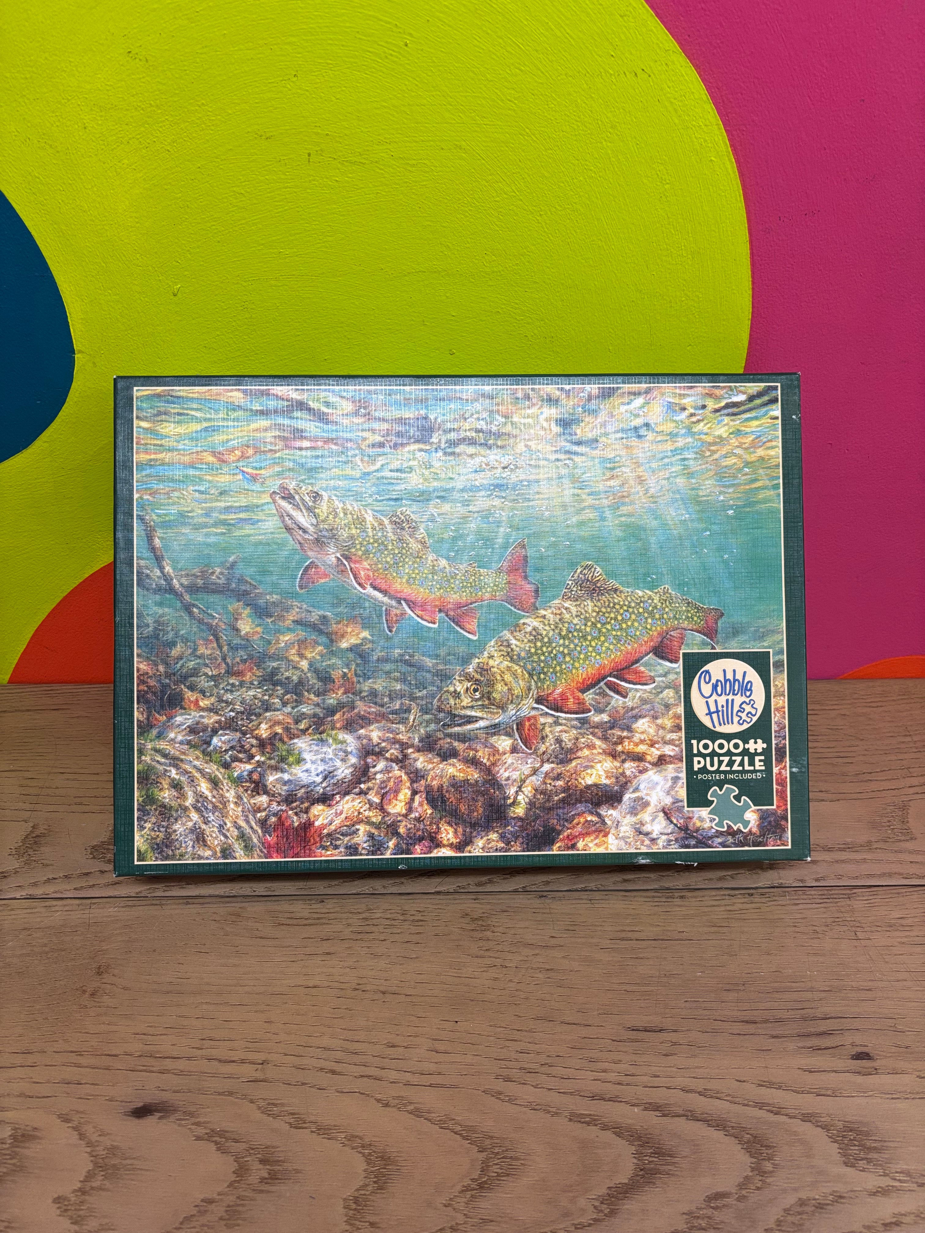 Cobble Hill 1000 Piece Brook Trout Puzzle
