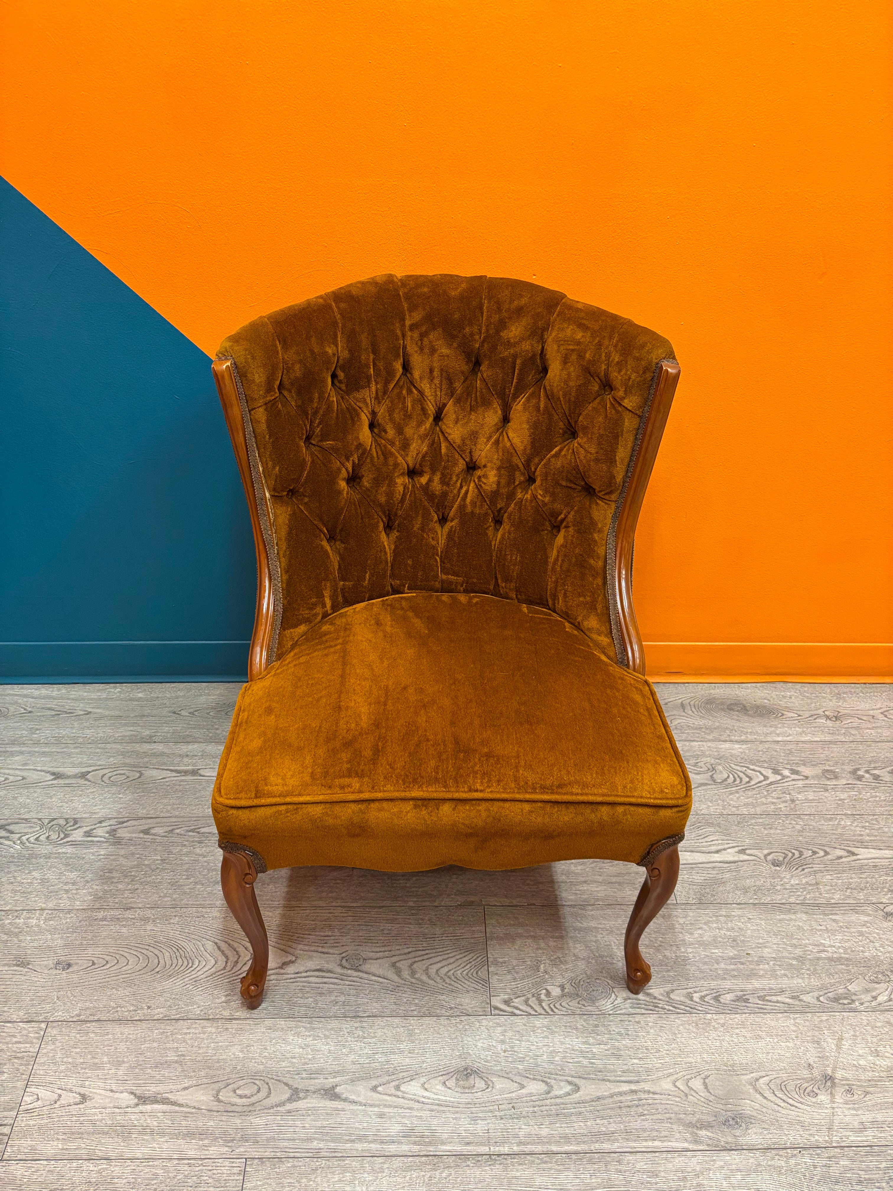 Brown Accent Armchair