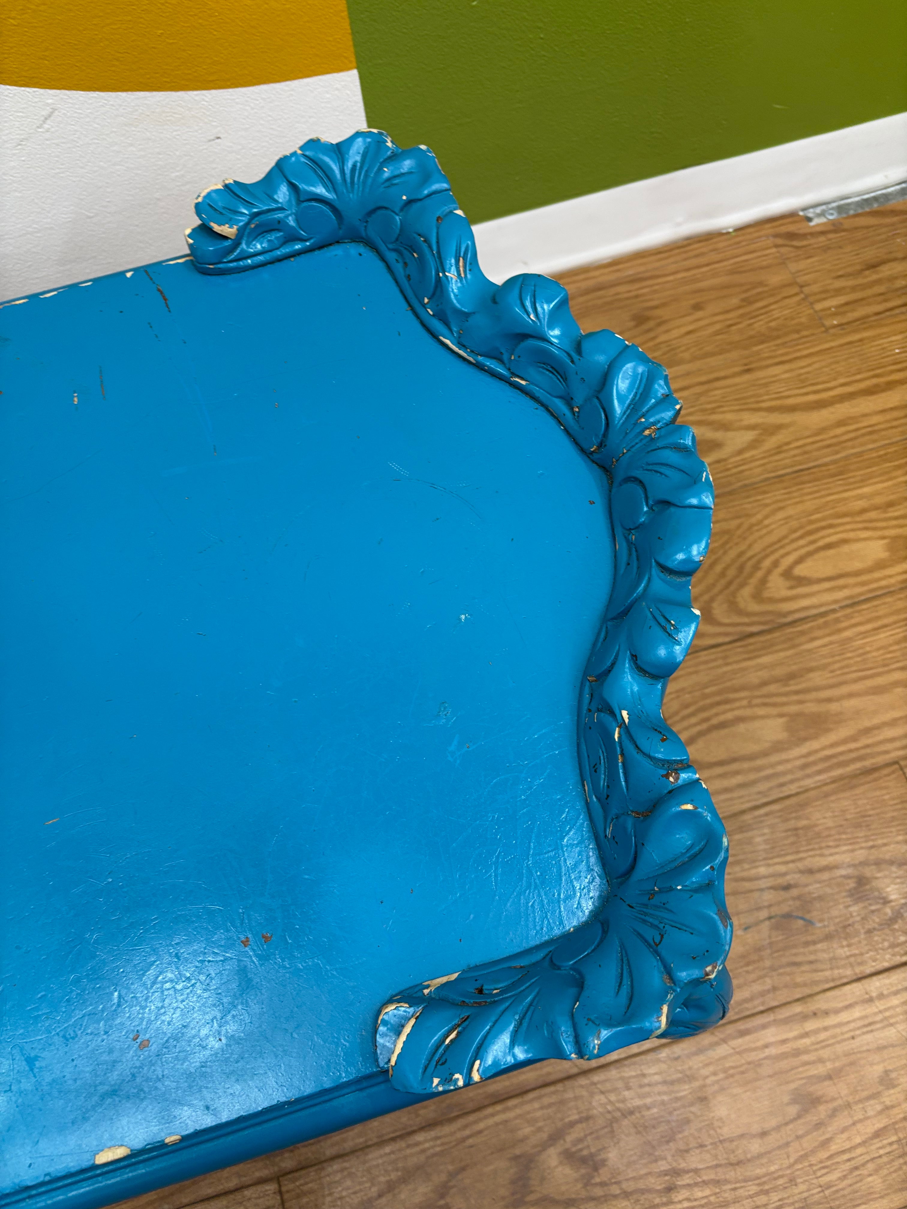 Blue Coffee Table