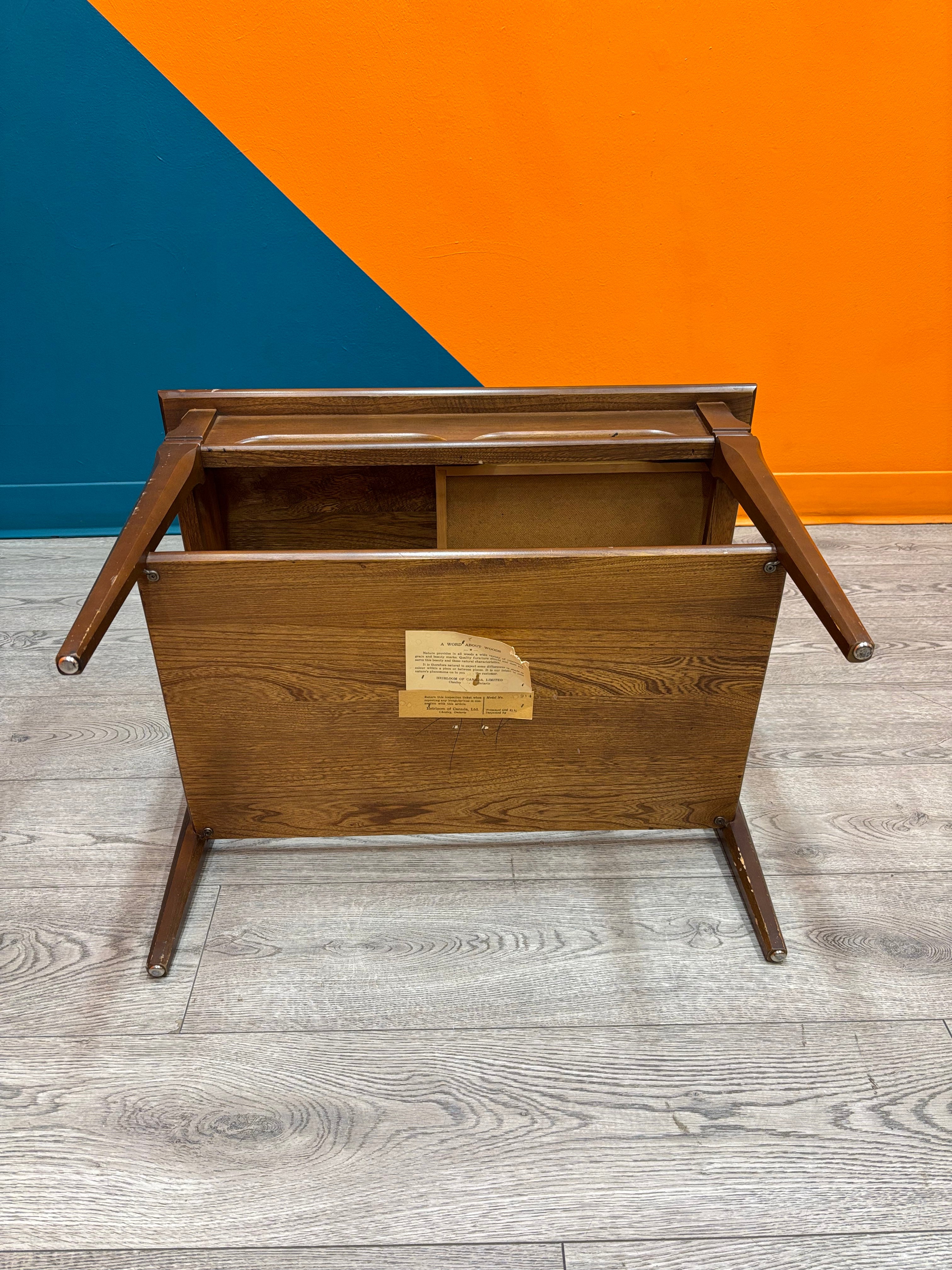 Wood Side Table