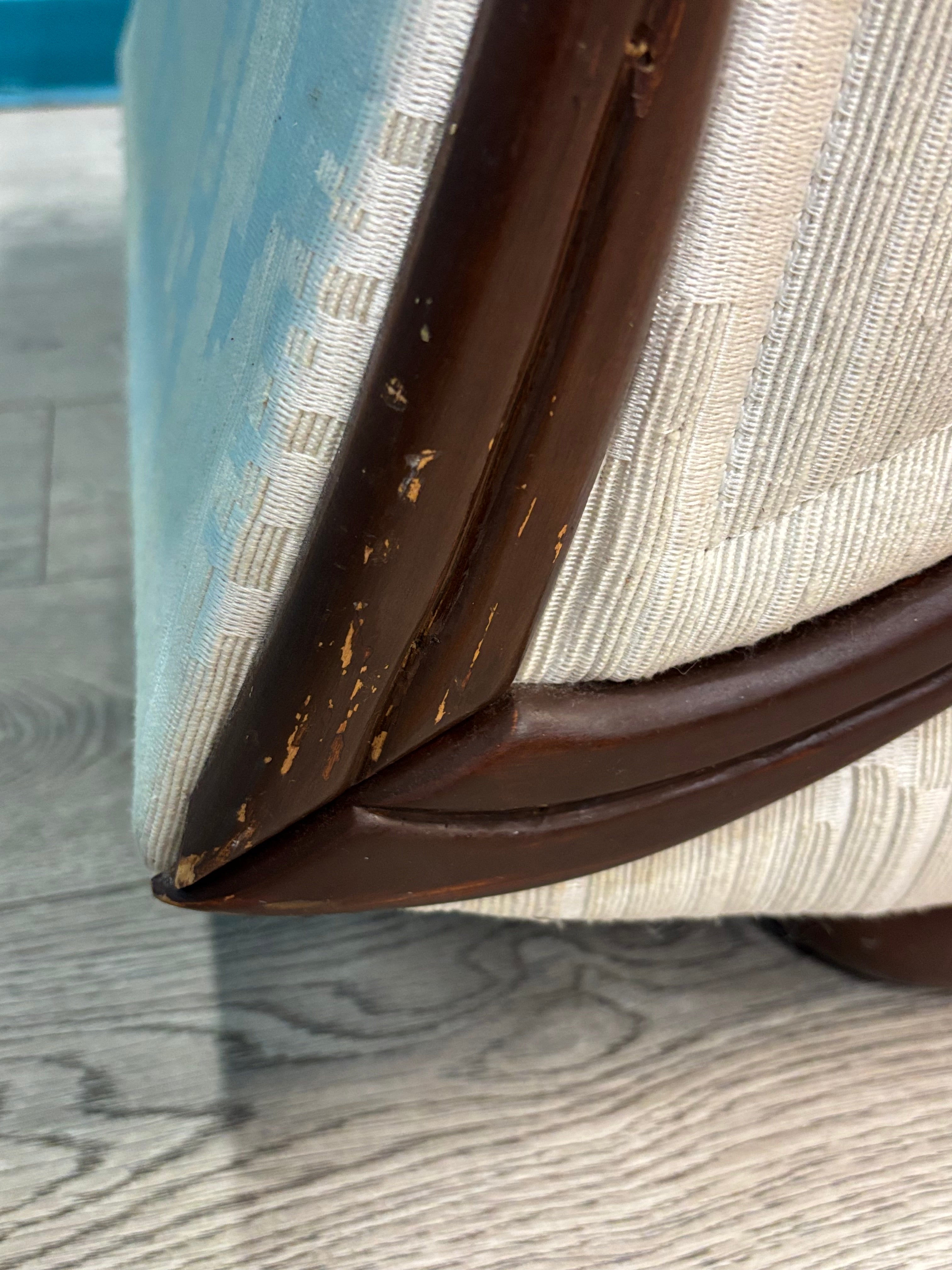 Oversized Cream Armchair