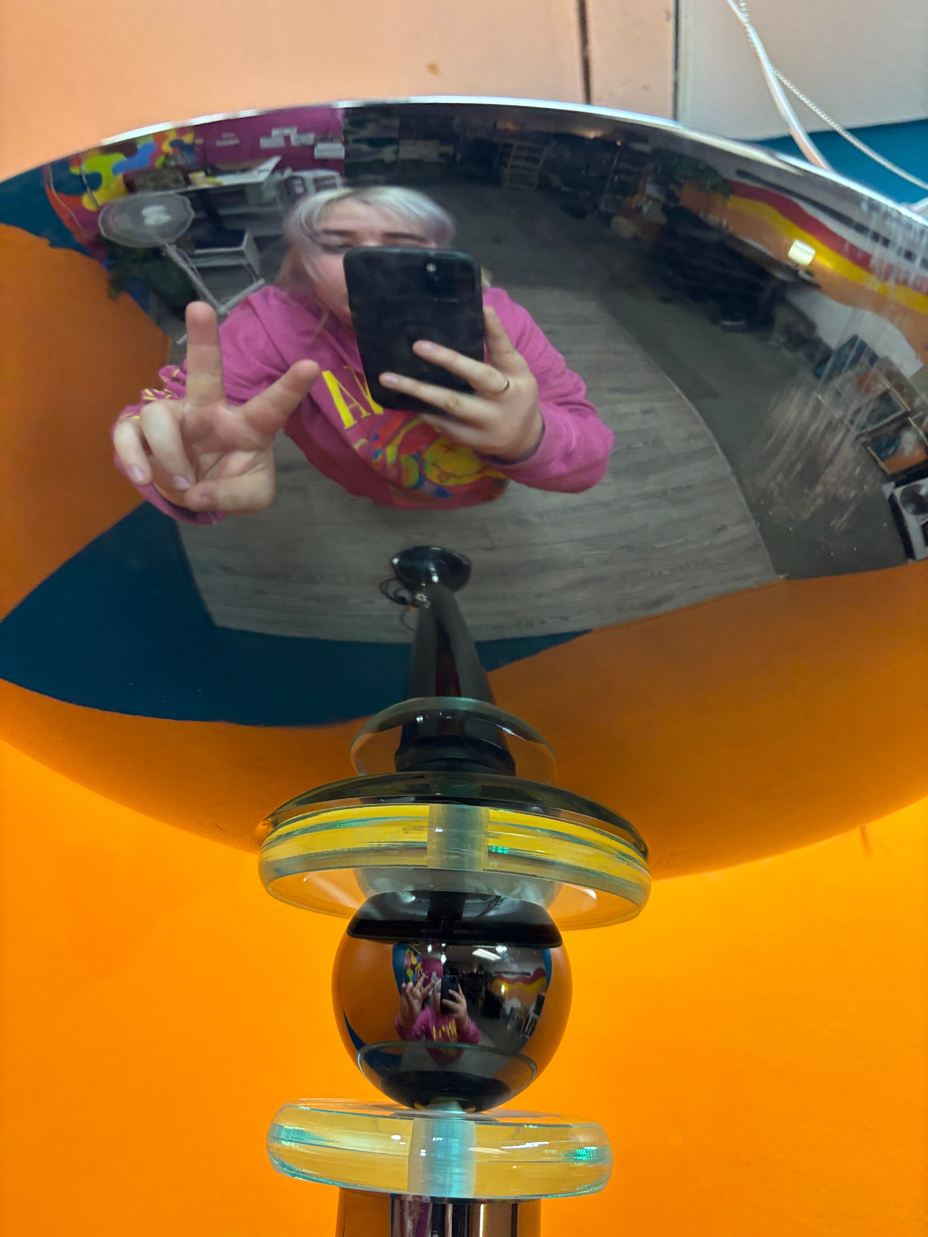 Metal Torchiere Floor Lamp